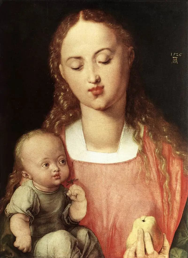Virgin with a Pear