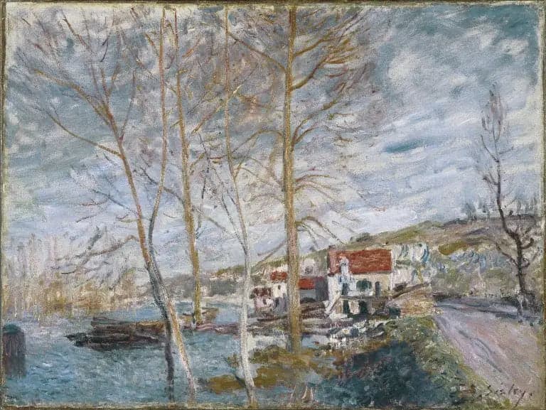 Flooding at Moret