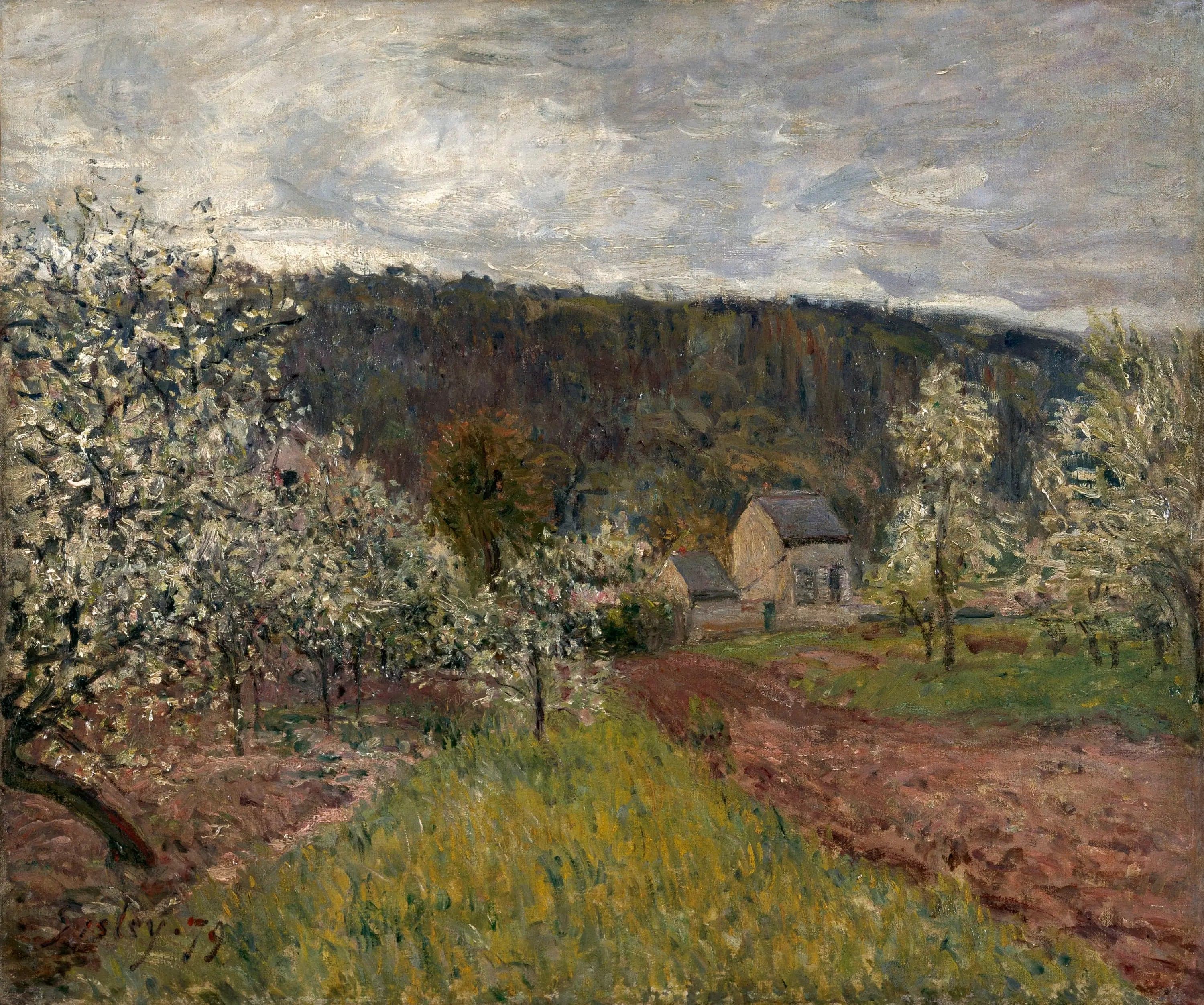 Rainy Spring near Paris