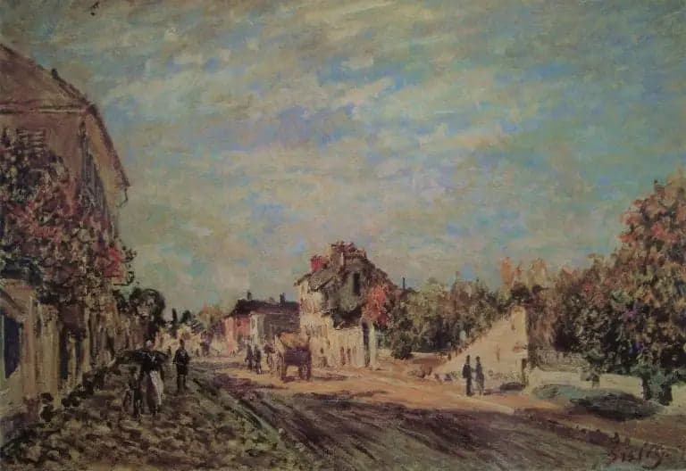 Street Scene in Marly