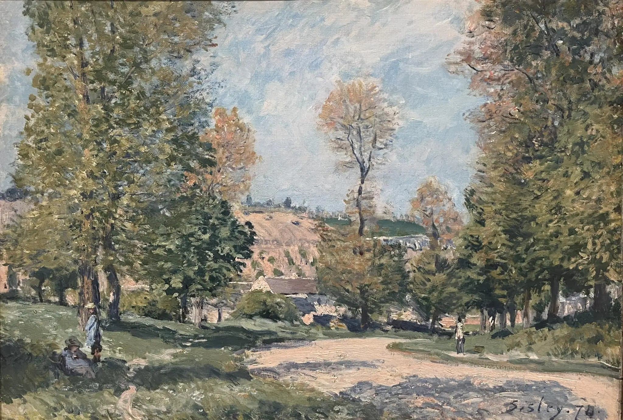 The Road to Louveciennes
