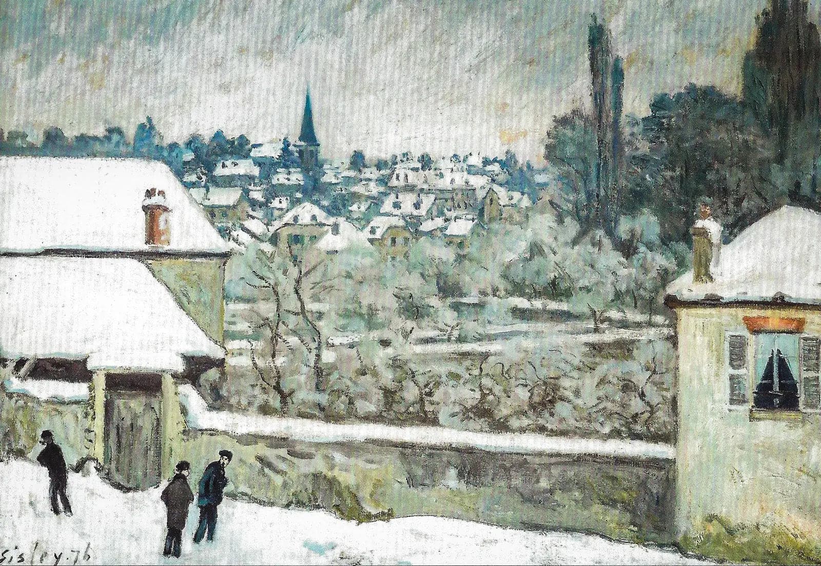 Winter in Louveciennes