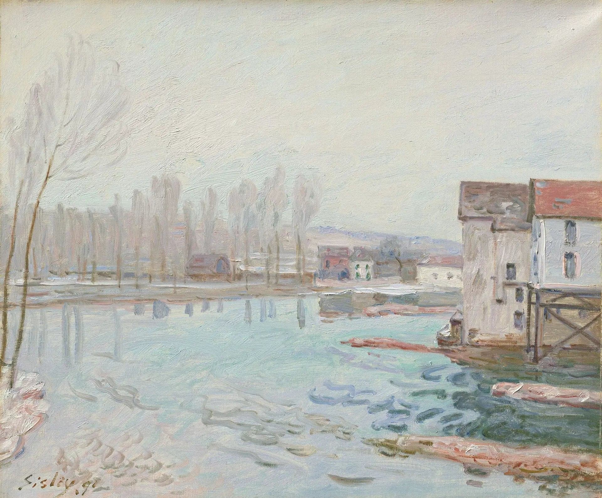 Winter in Moret