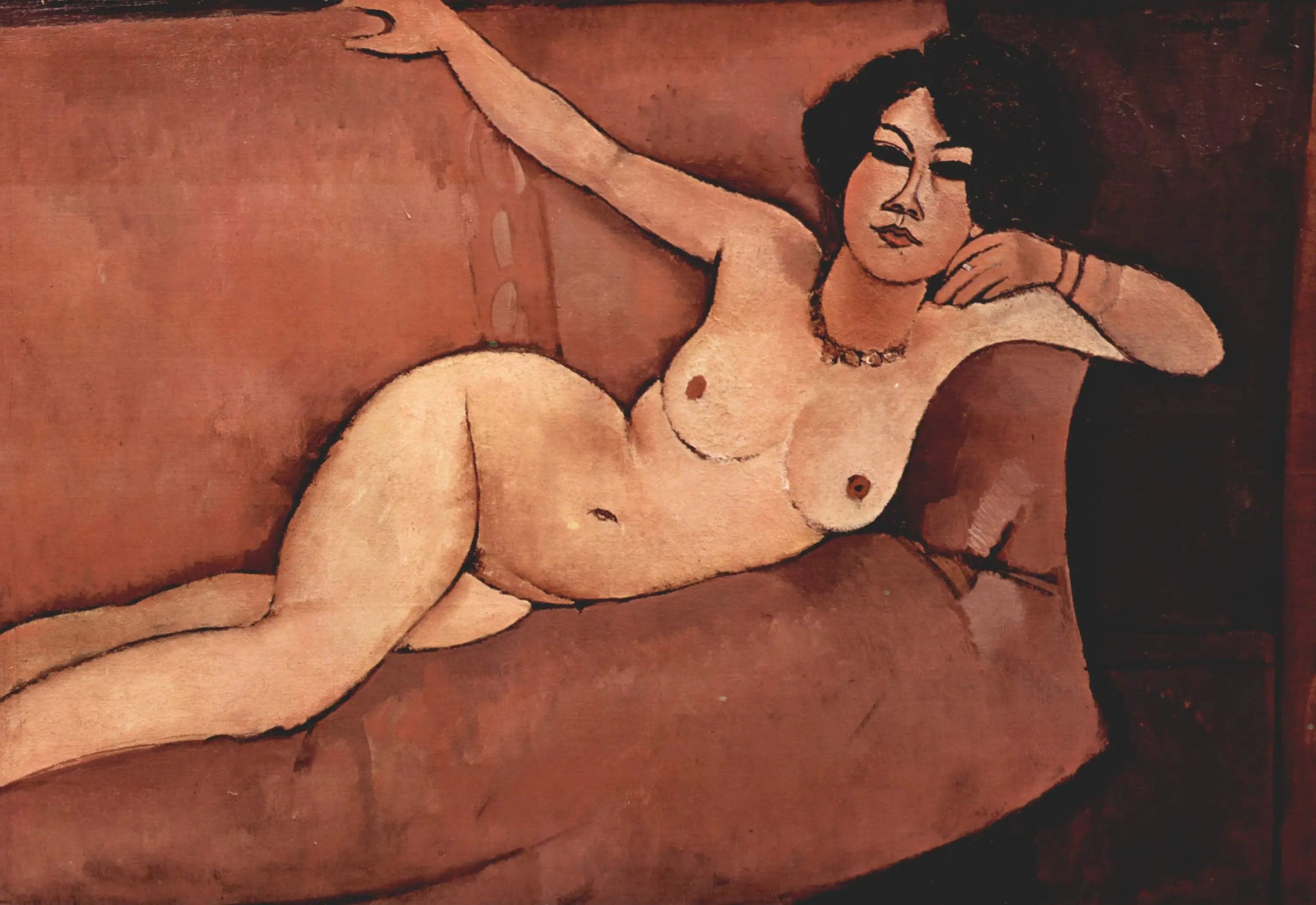 Nude on the Couch