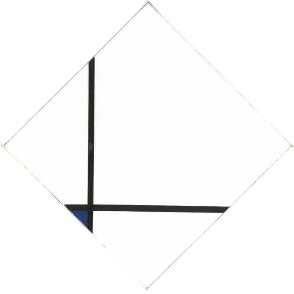 Composition with Blue