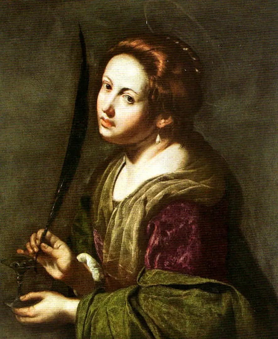 Saint Lucy.