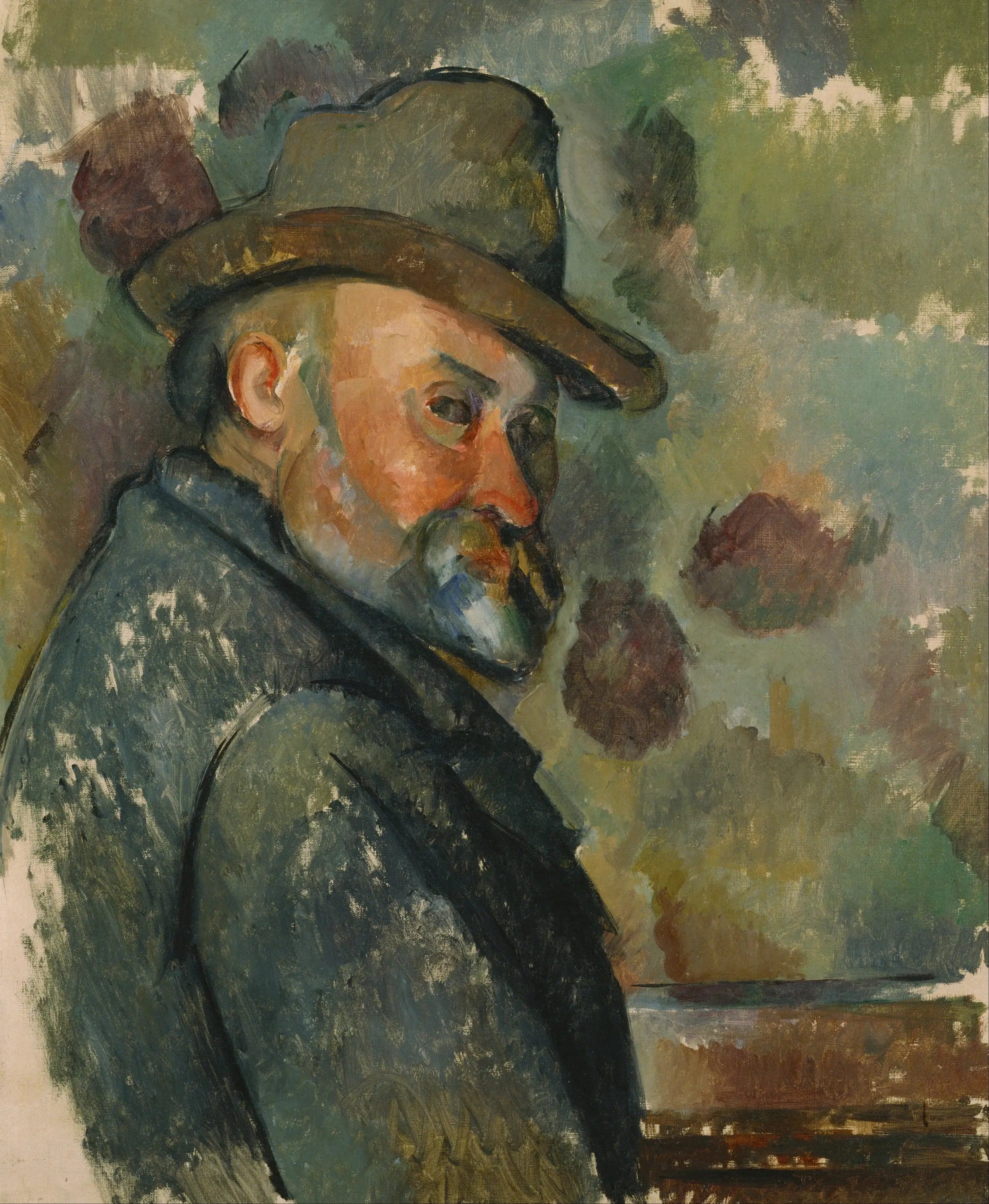 Self-Portrait with Hat