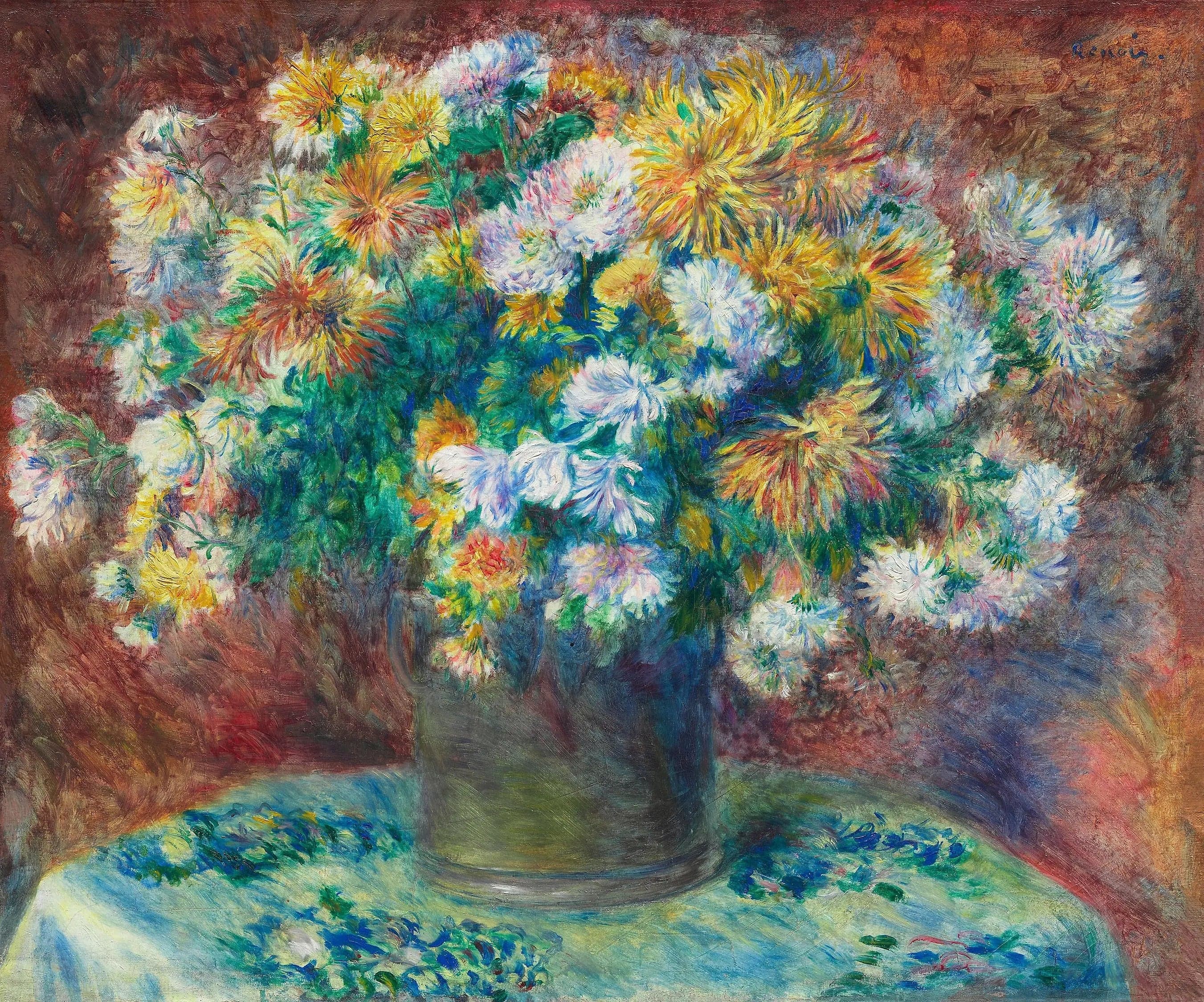 Chrysanthemums - Pierre