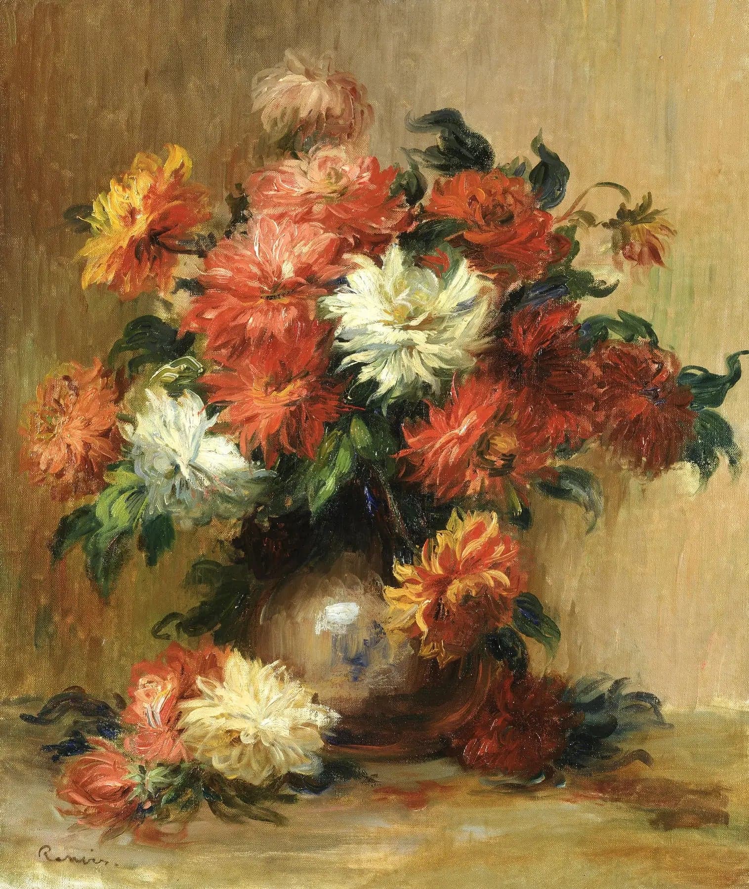 Dahlias - Pierre