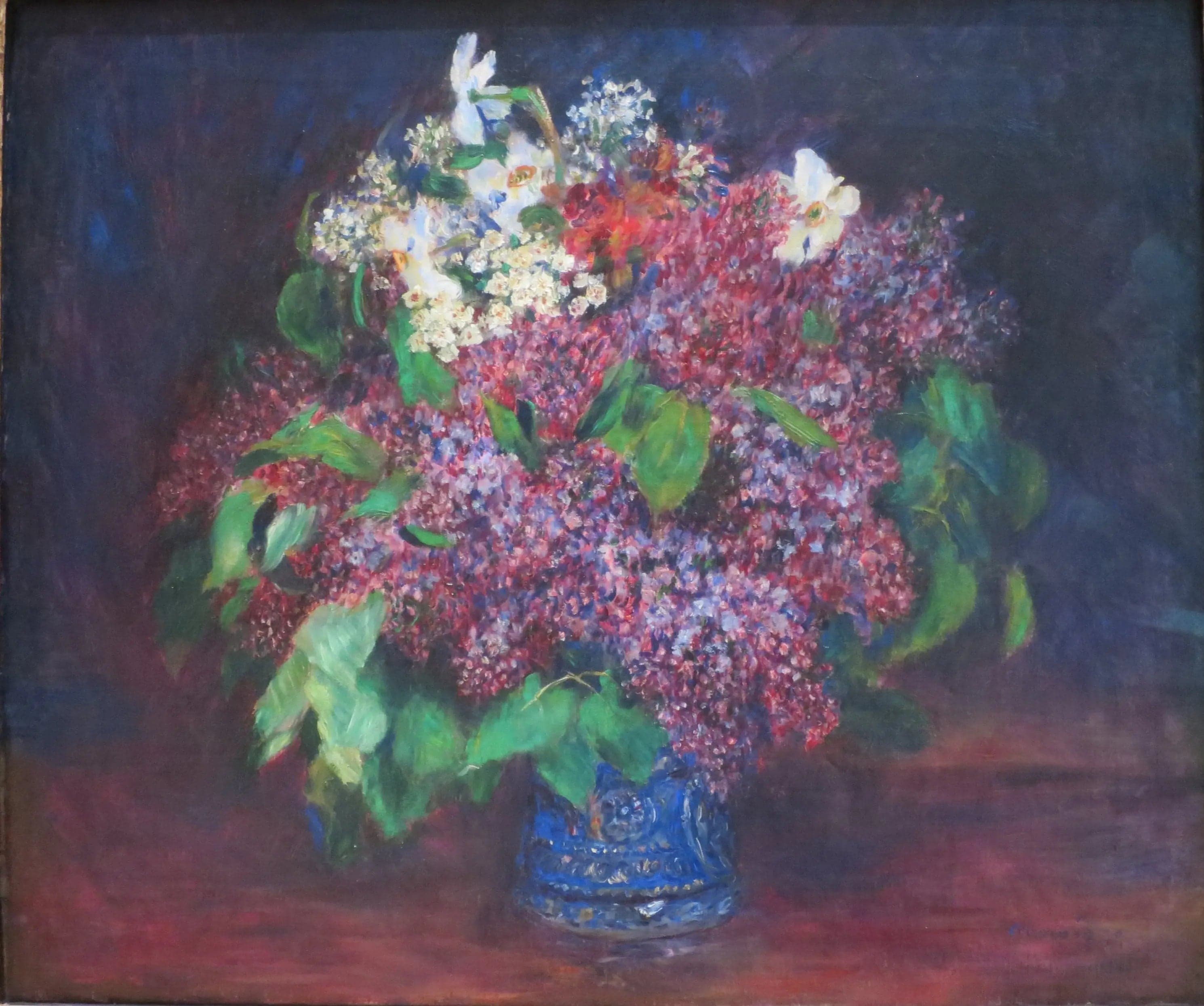 Lilac Bouquet - Pierre