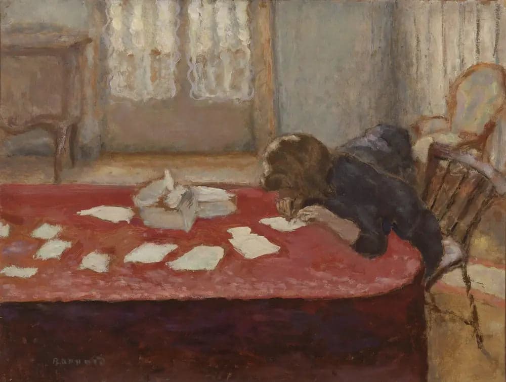 Young Woman Writing