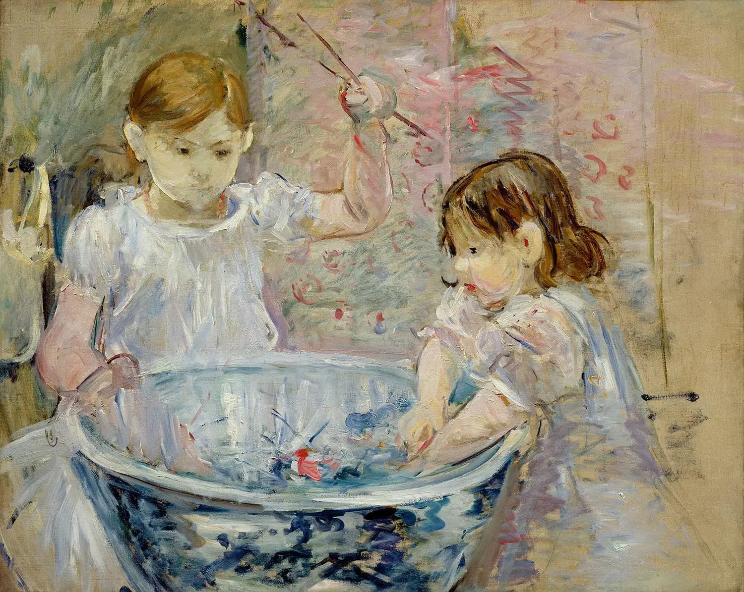 Children at the Basin