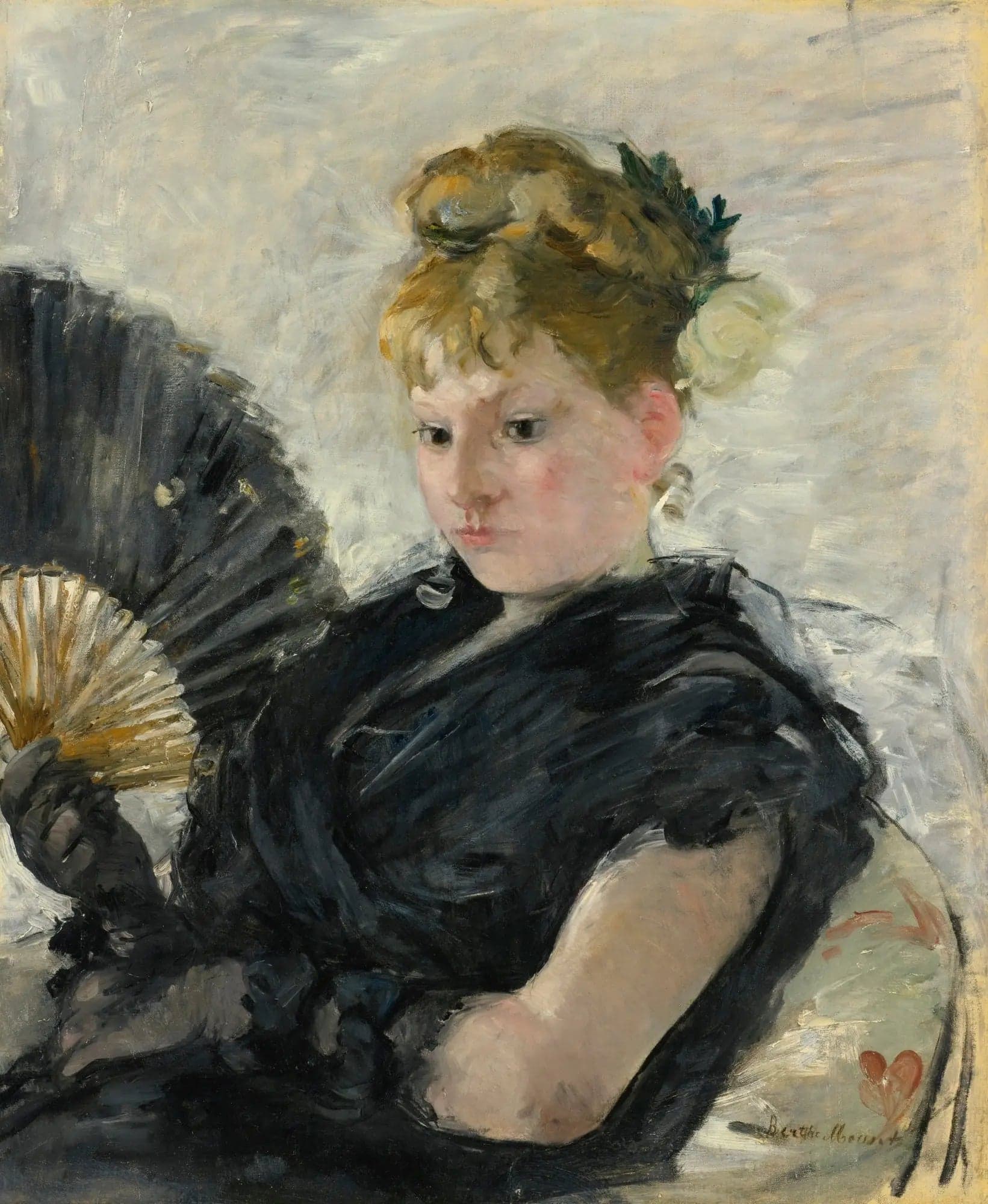 Woman with a Fan