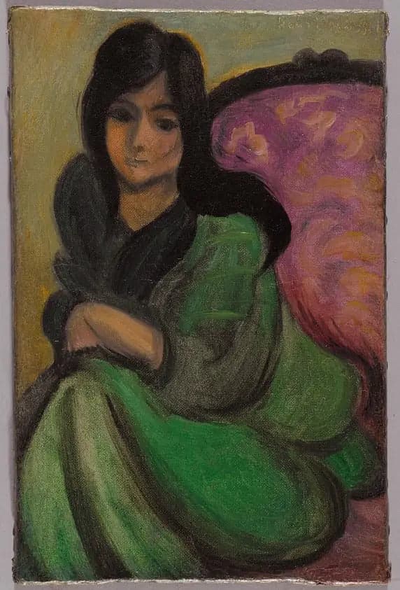Woman in Armchair