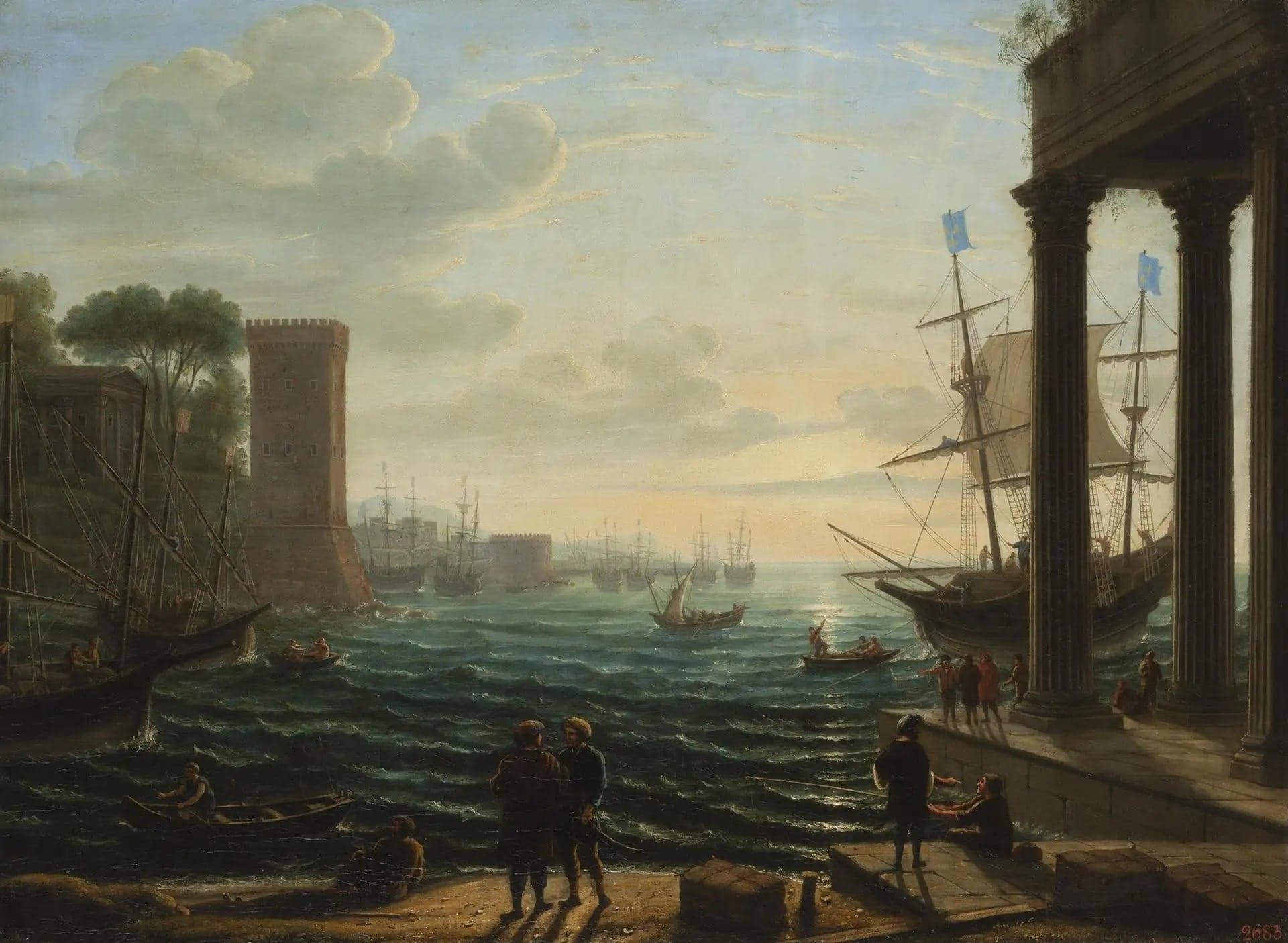 Evening at the Port