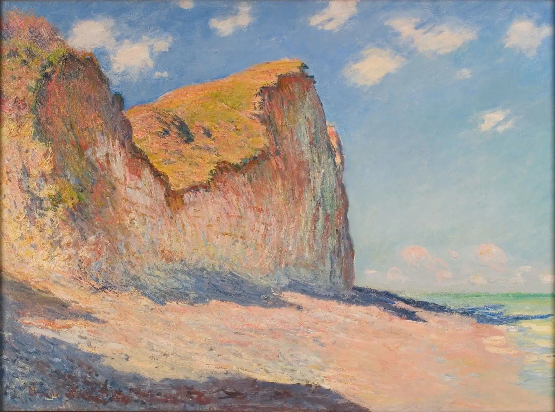 Cliffs near Pourville