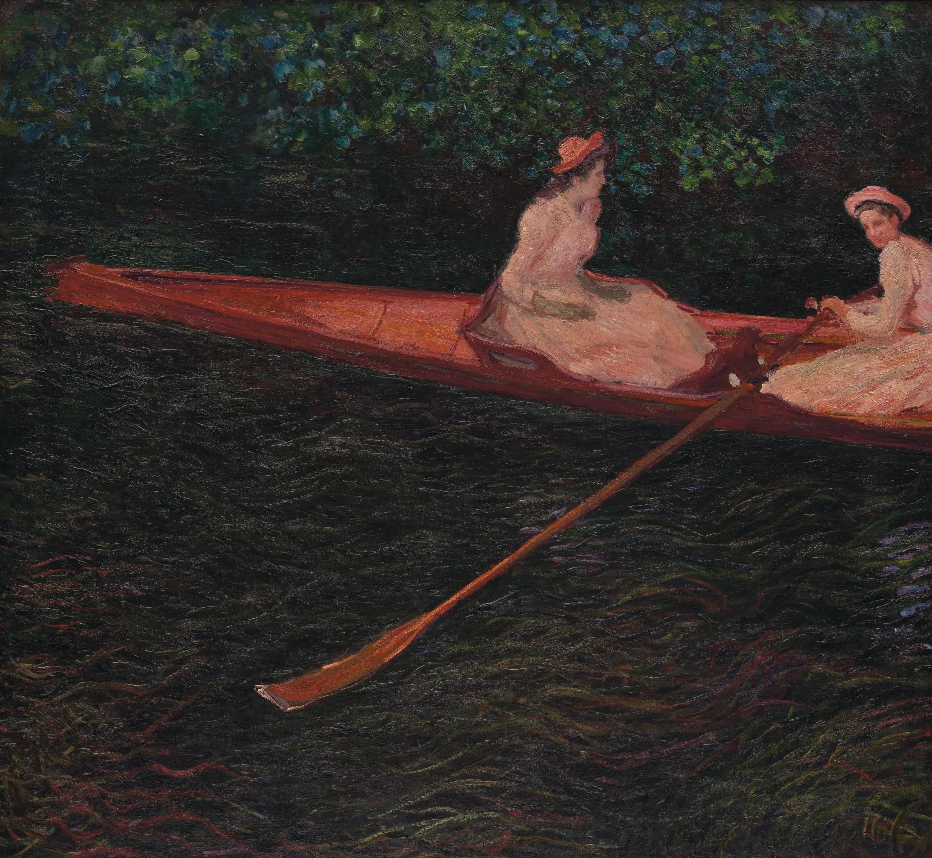 In a Canoe on the Epte