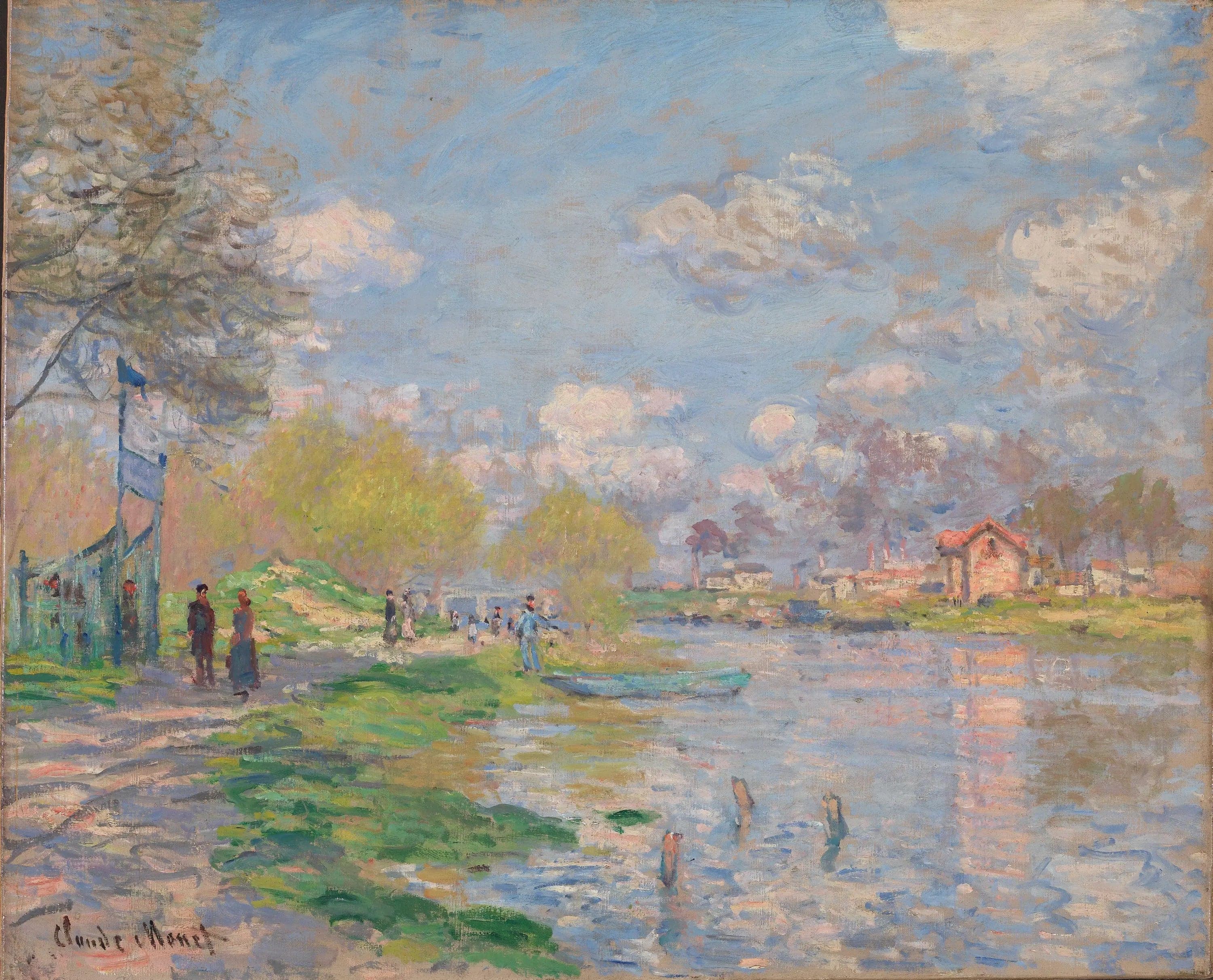 Spring Near the Seine