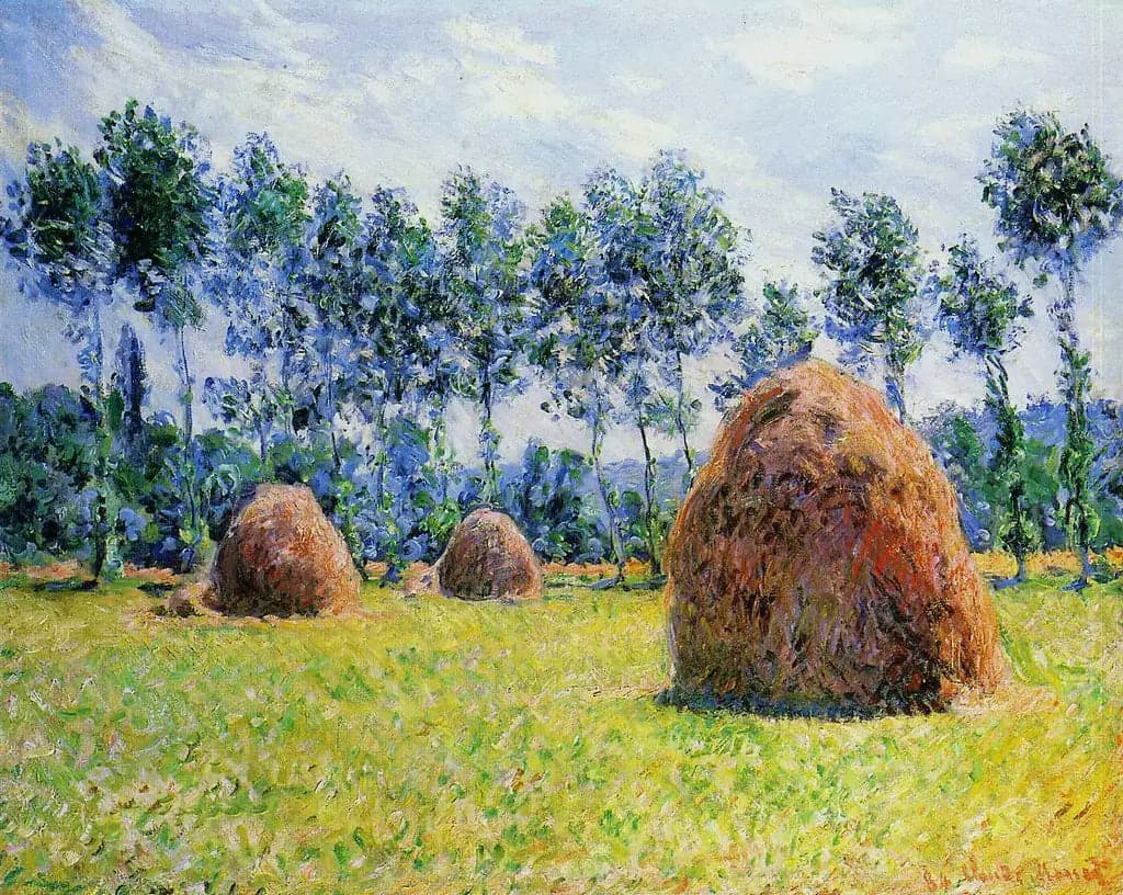Straw Stacks at Giverny