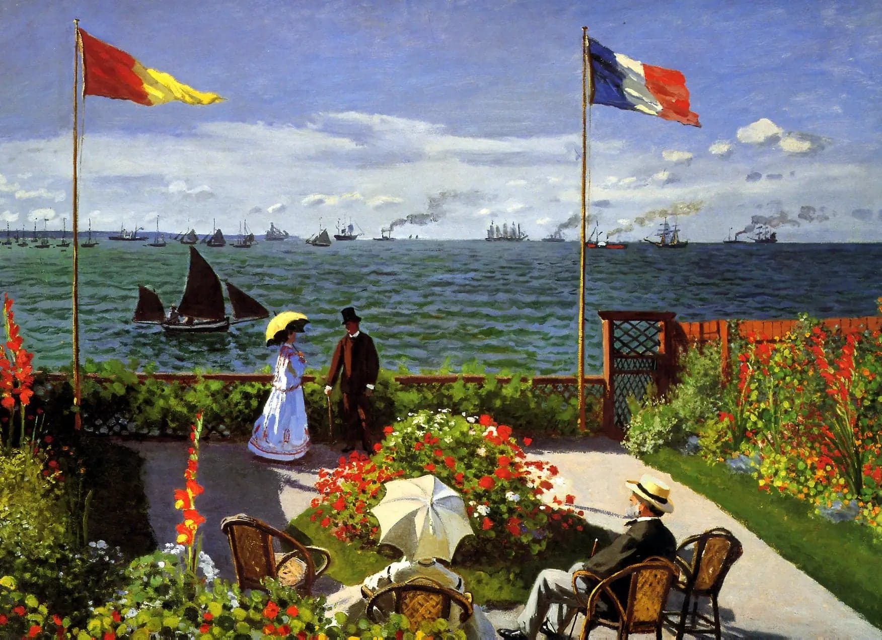 Terrace at Sainte-Adresse