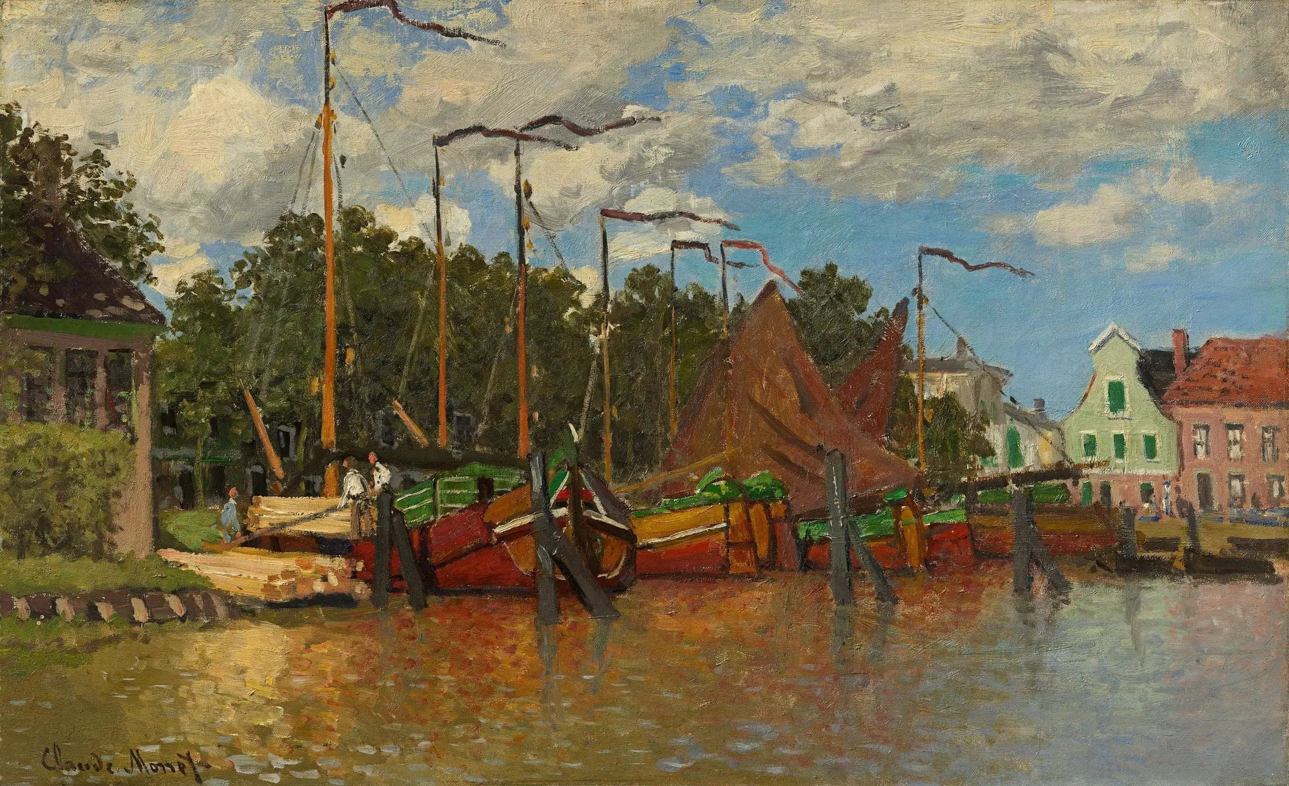 The Boats at Zaandam