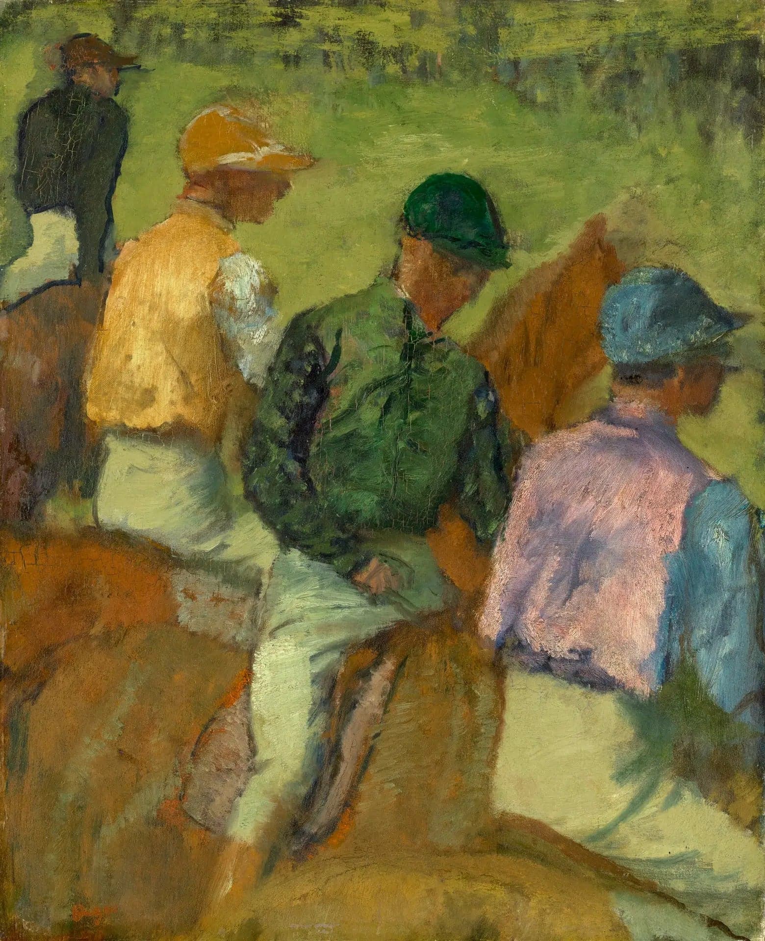 Four Jockeys