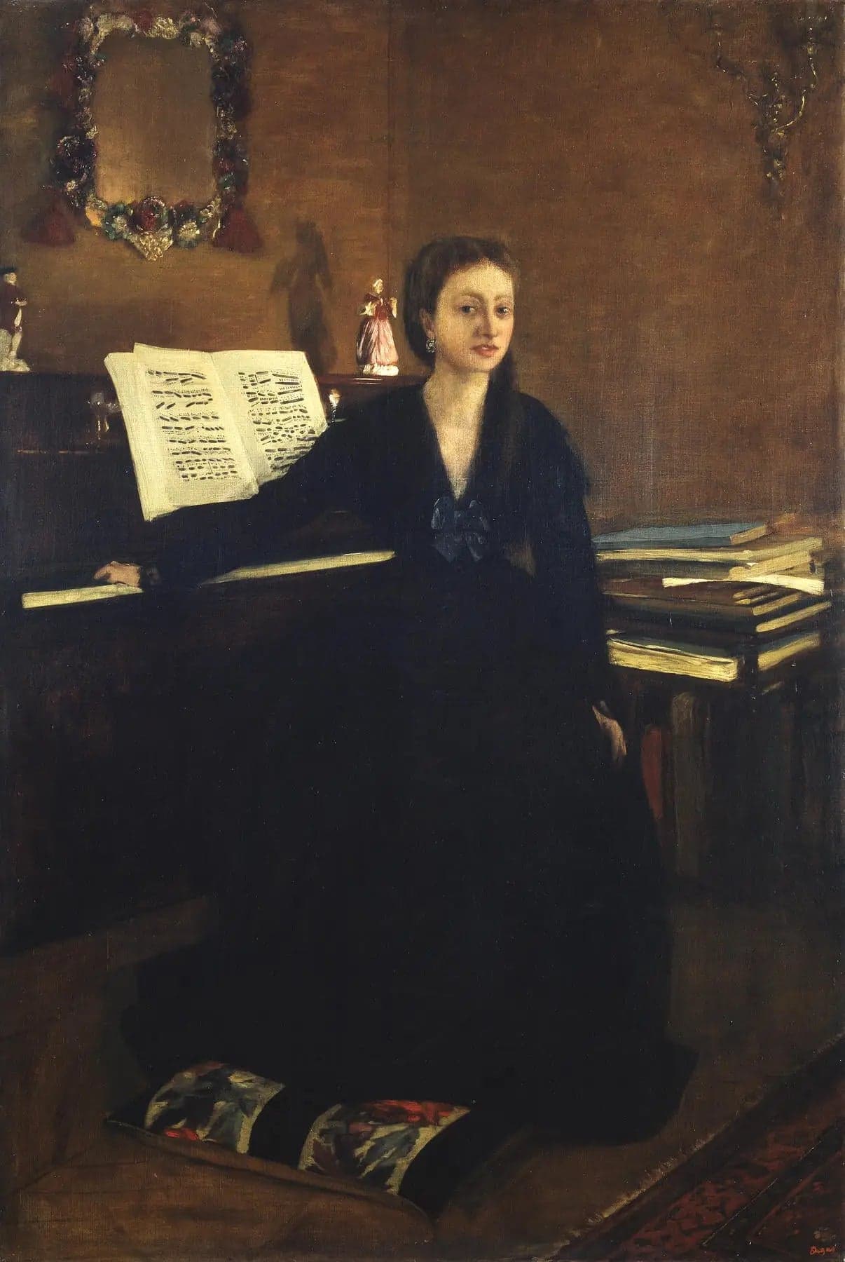 Madame Camus at the Piano