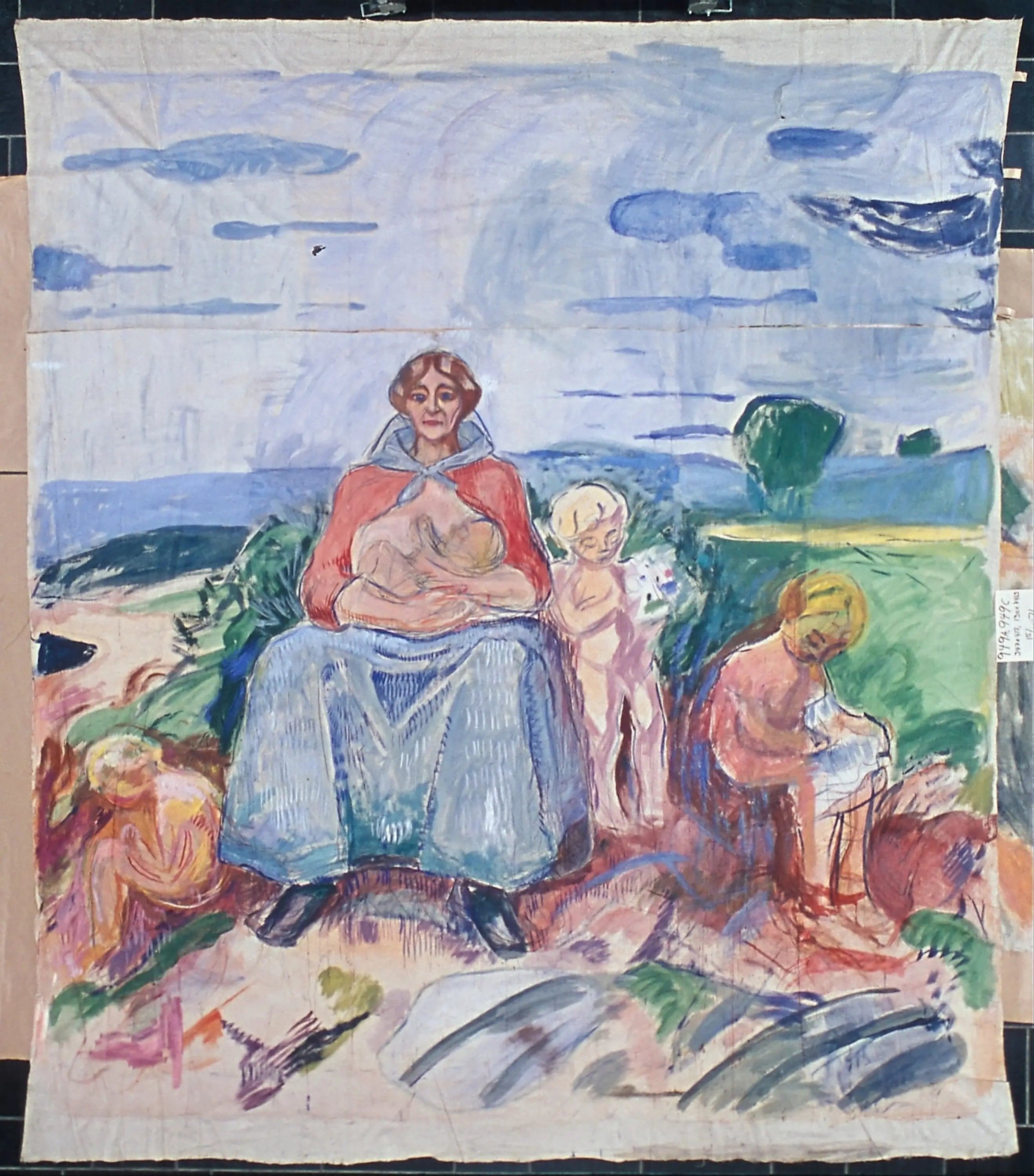 Alma Mater: central part