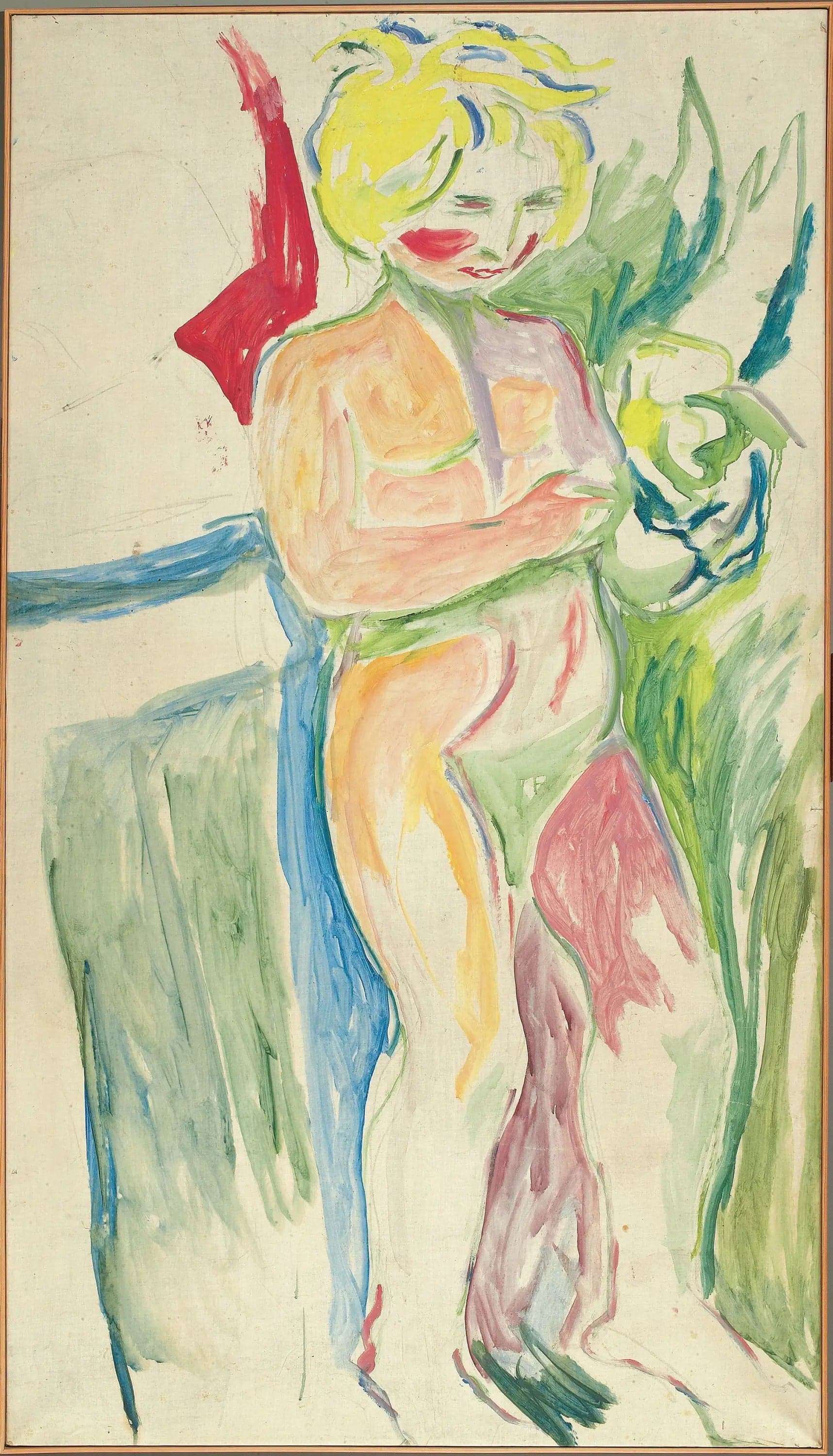 Alma Mater: standing child