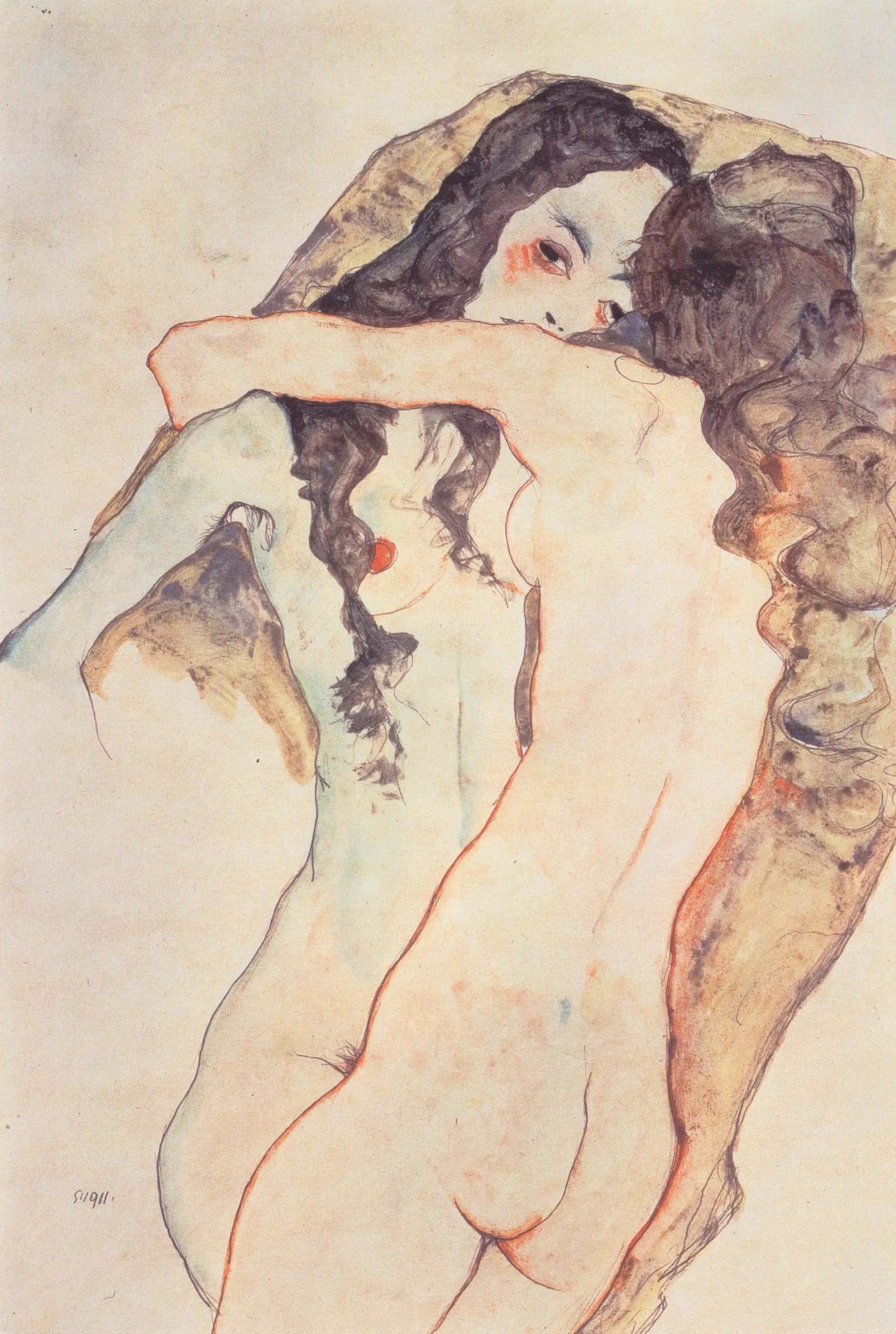 Two Women Kissing