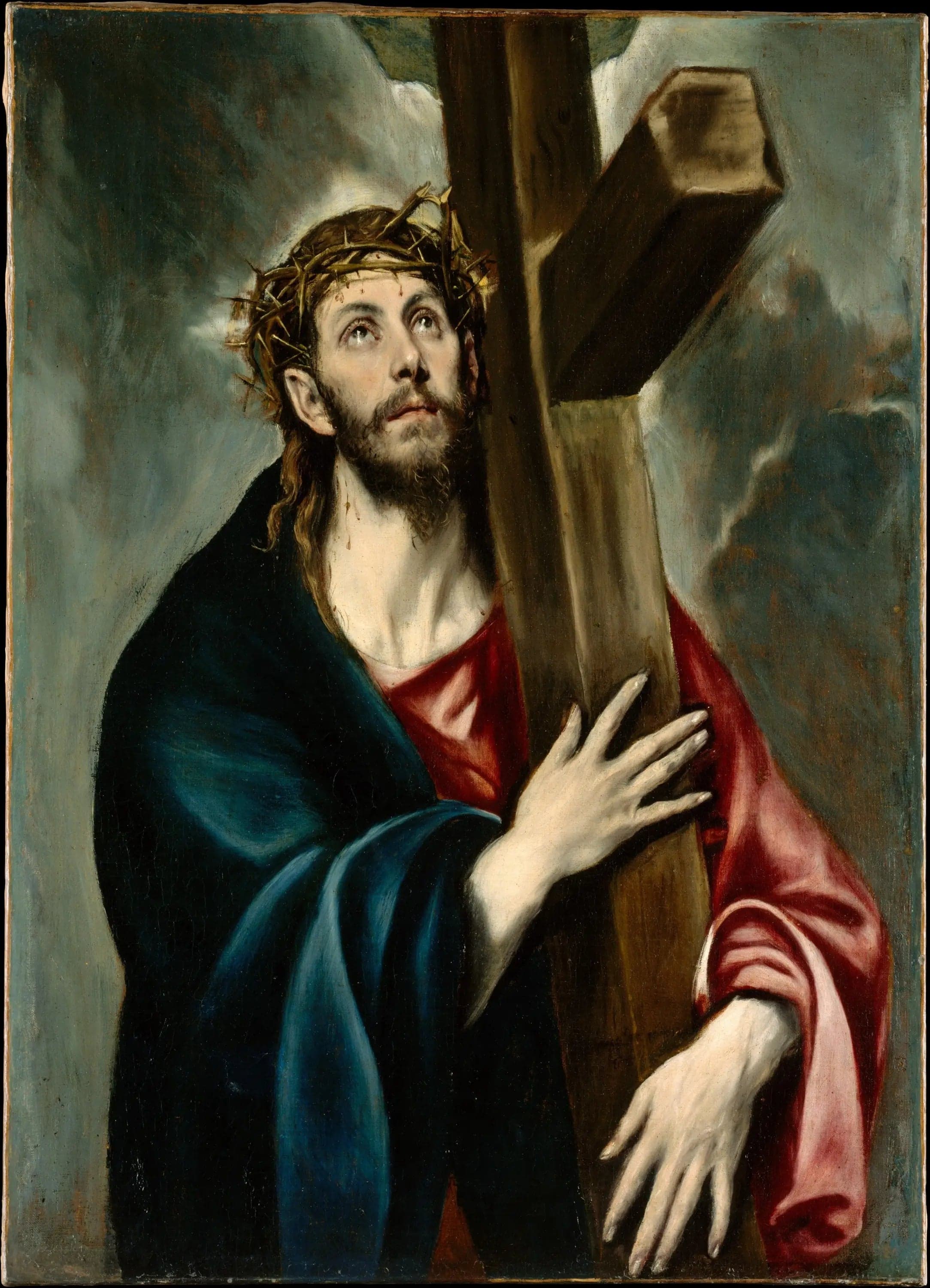 The Christ carrying the cross