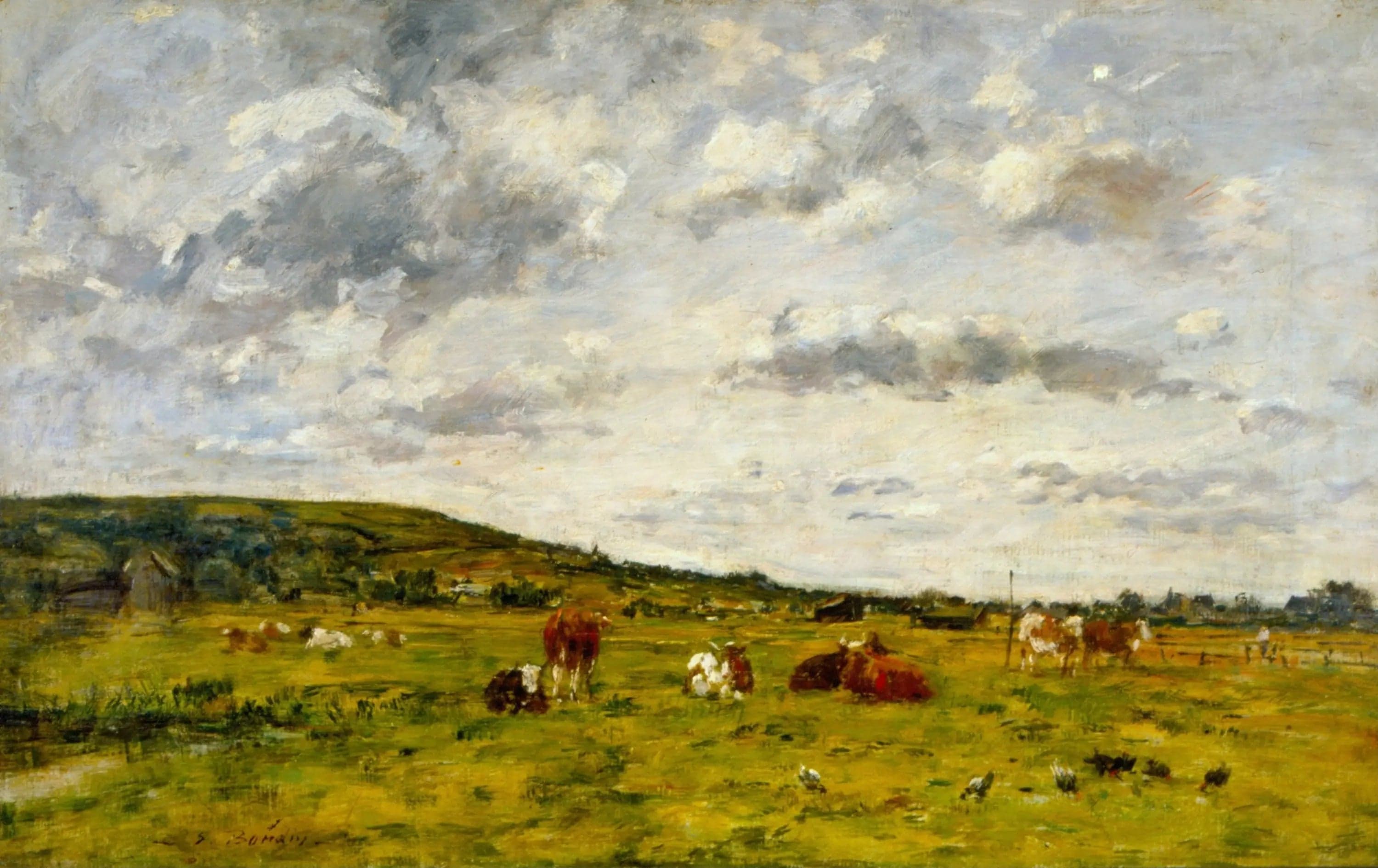 Cows in the Pasture
