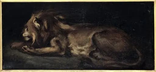 Reclining Lion