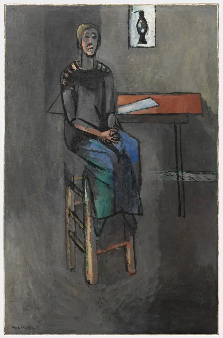 Woman on a Stool