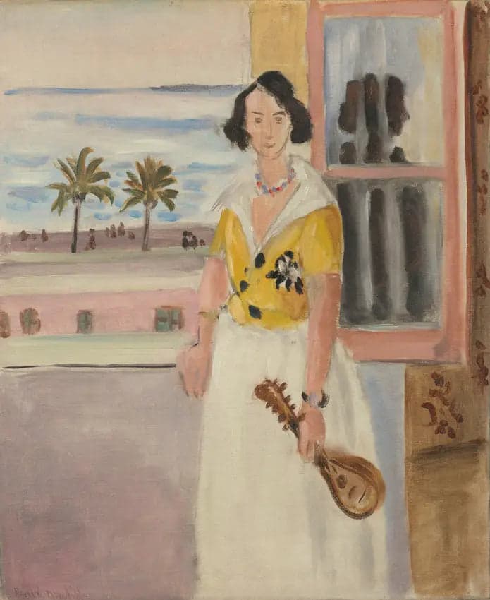Woman with a Mandolin
