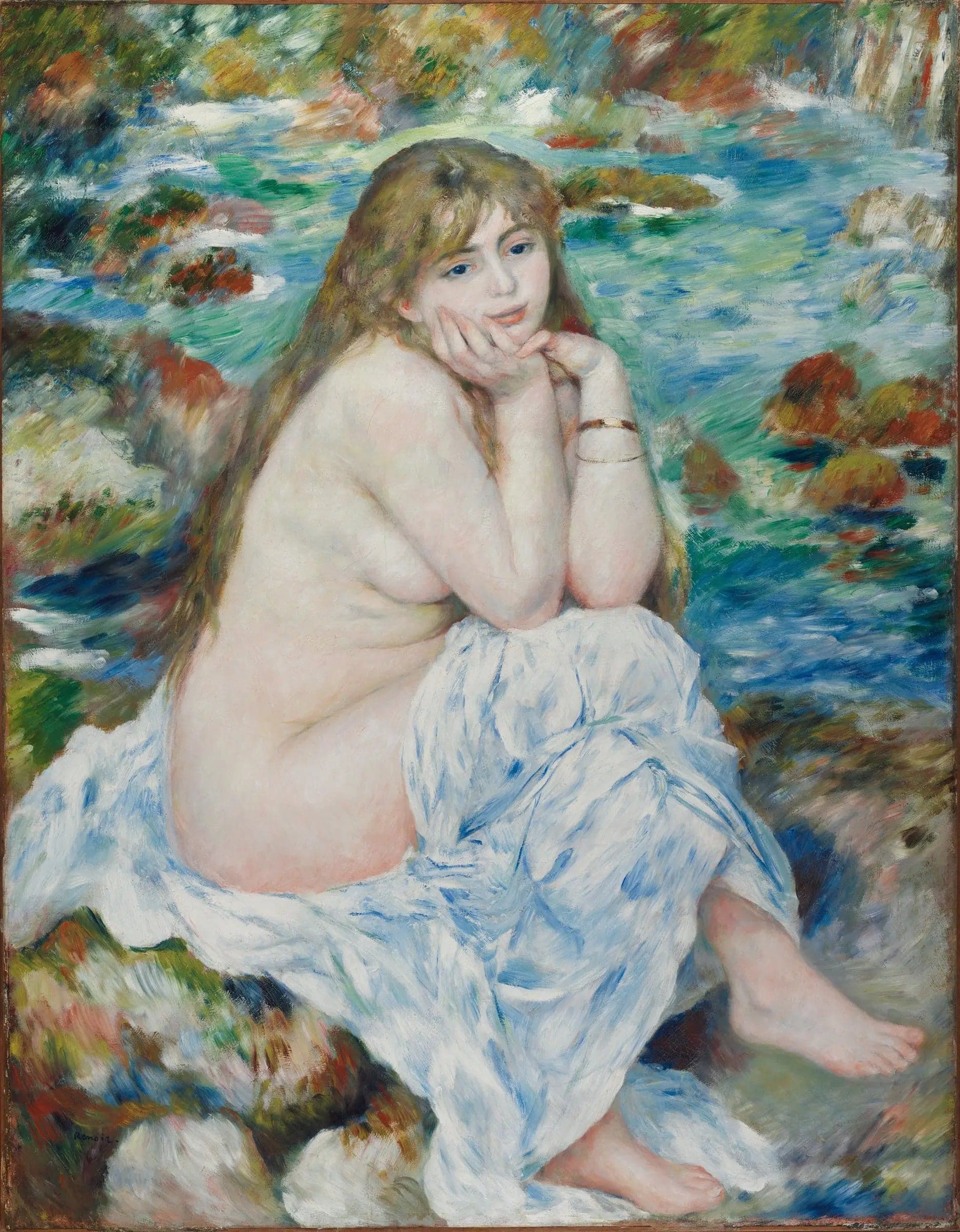 Seated Bather - Pierre