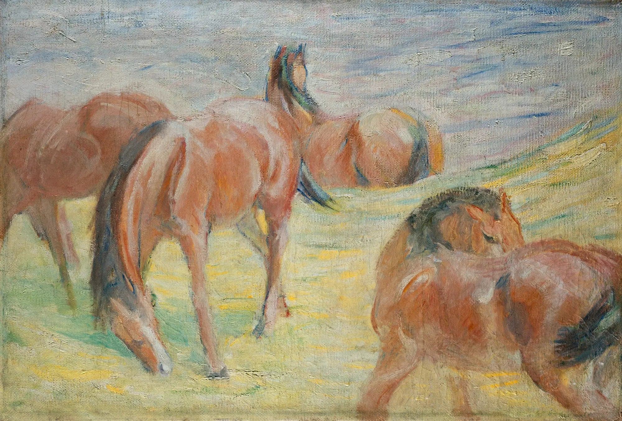 Horses in the Pasture I