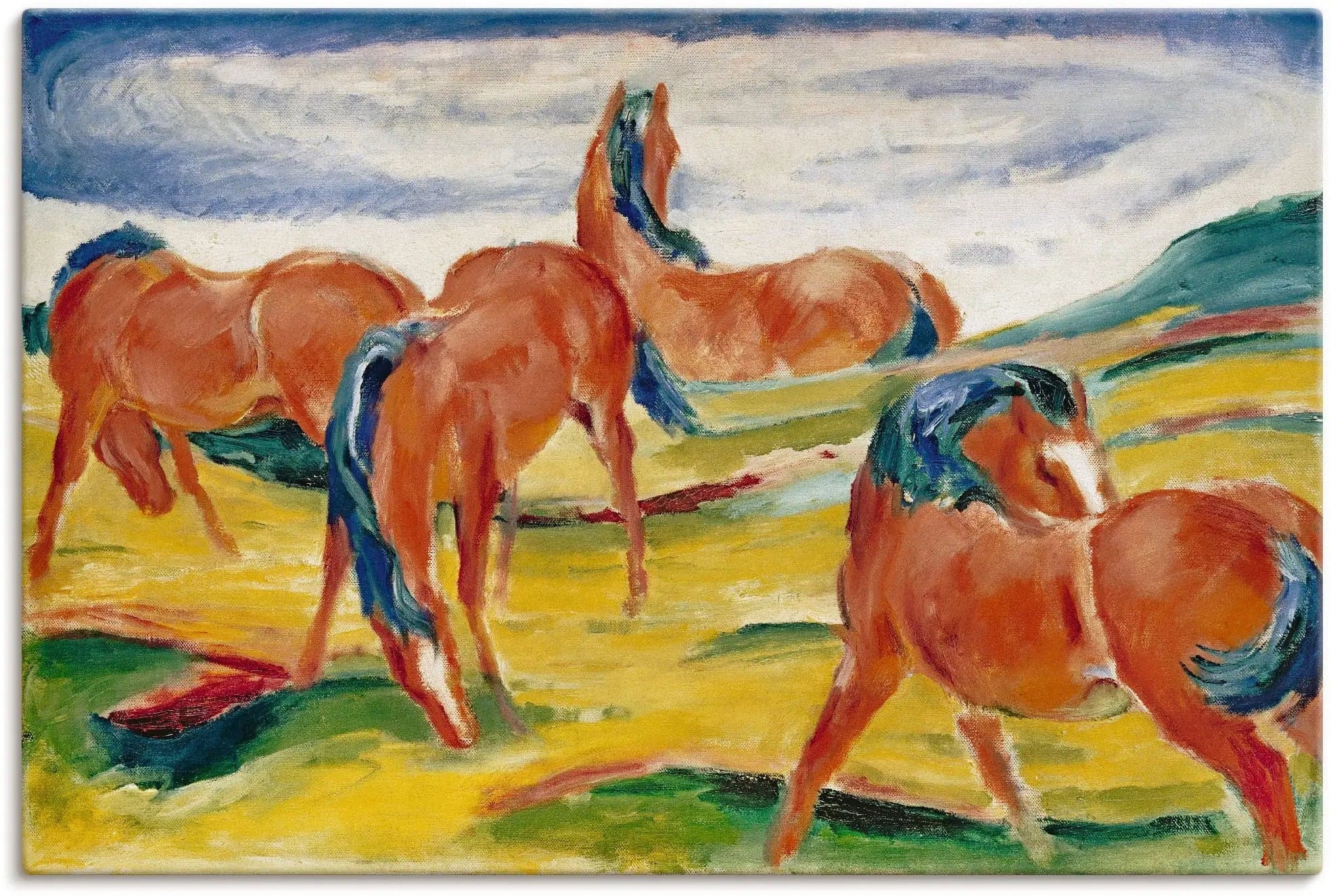 Horses in the Pasture III
