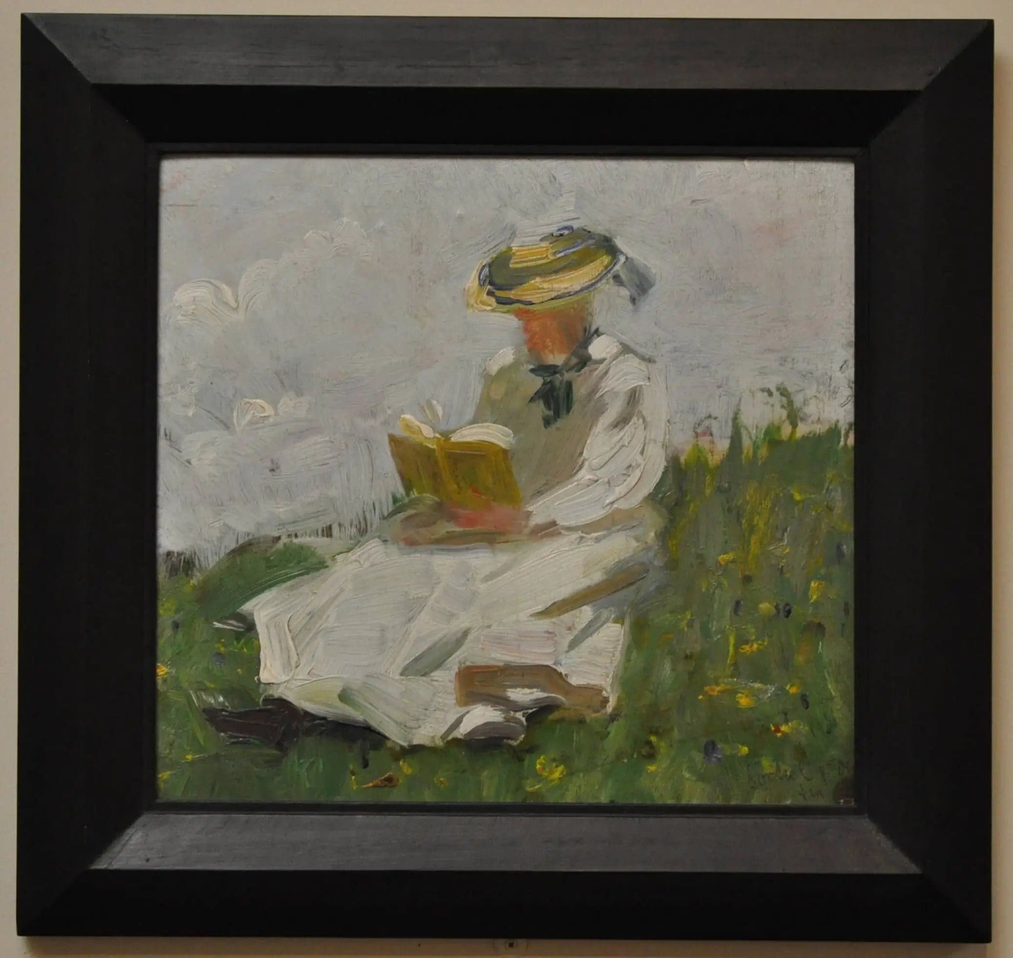 Woman Reading in the Green