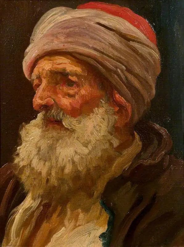 Head of an Old Arab