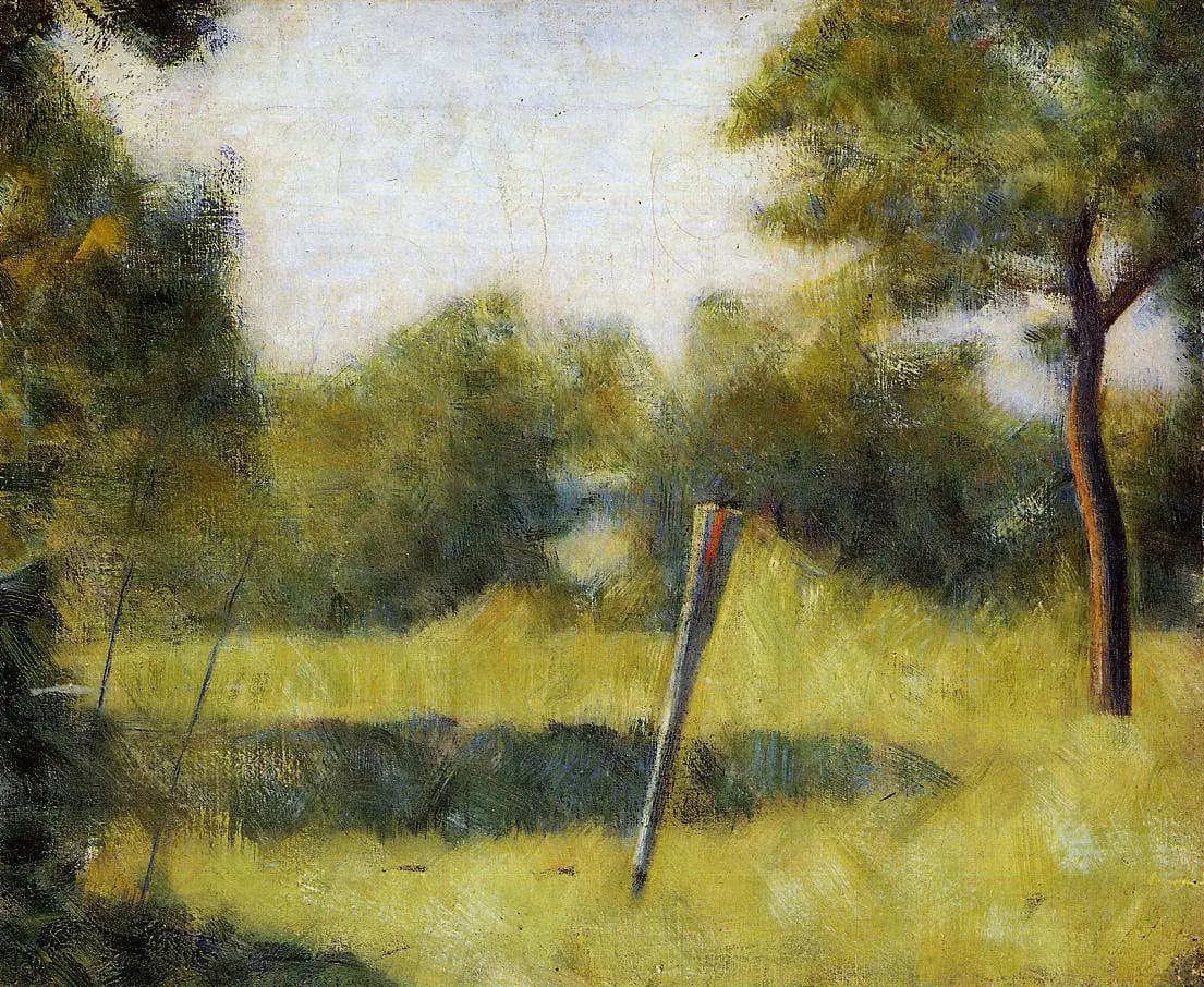 Landscape with a Stake