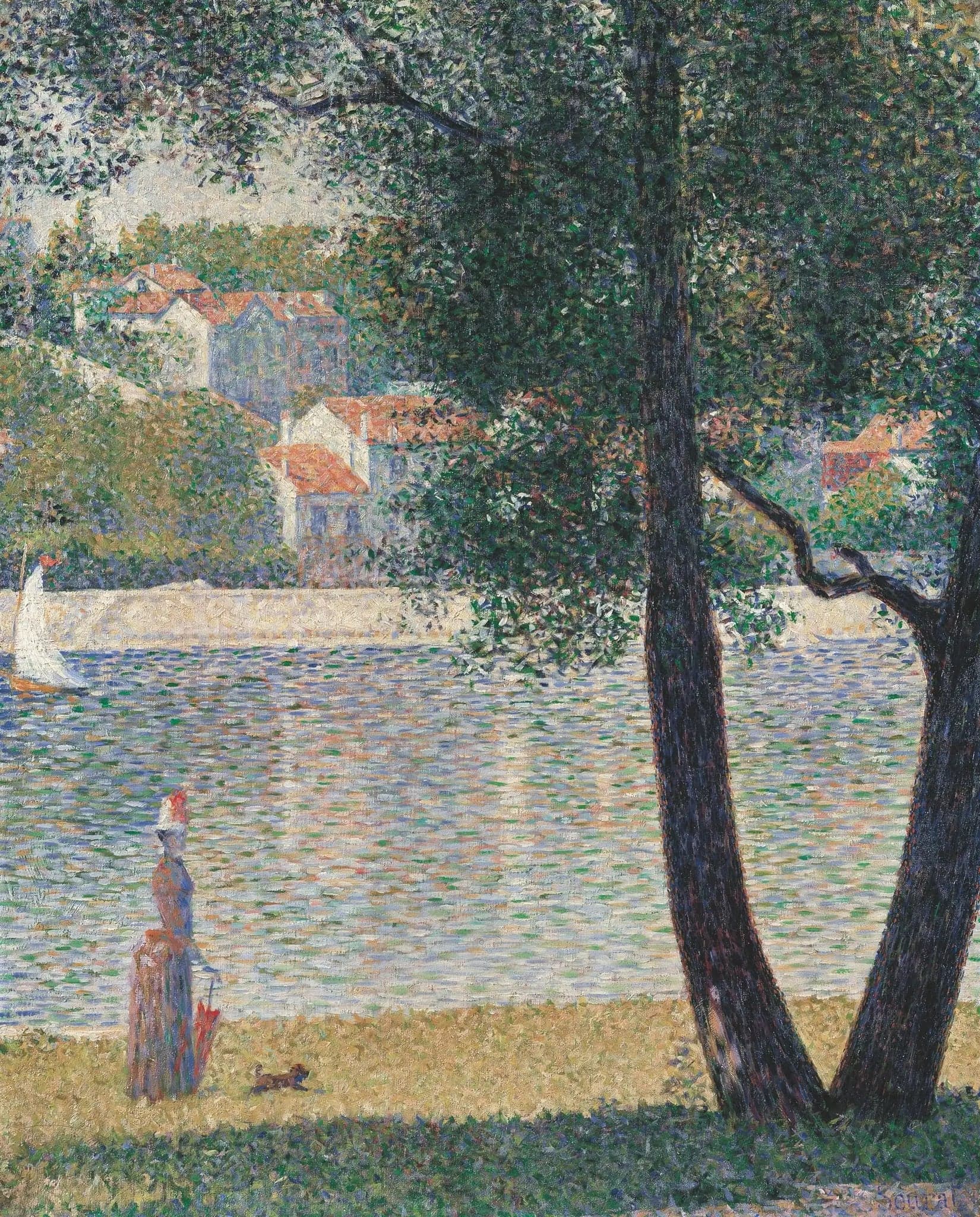 The Seine at Courbevoie