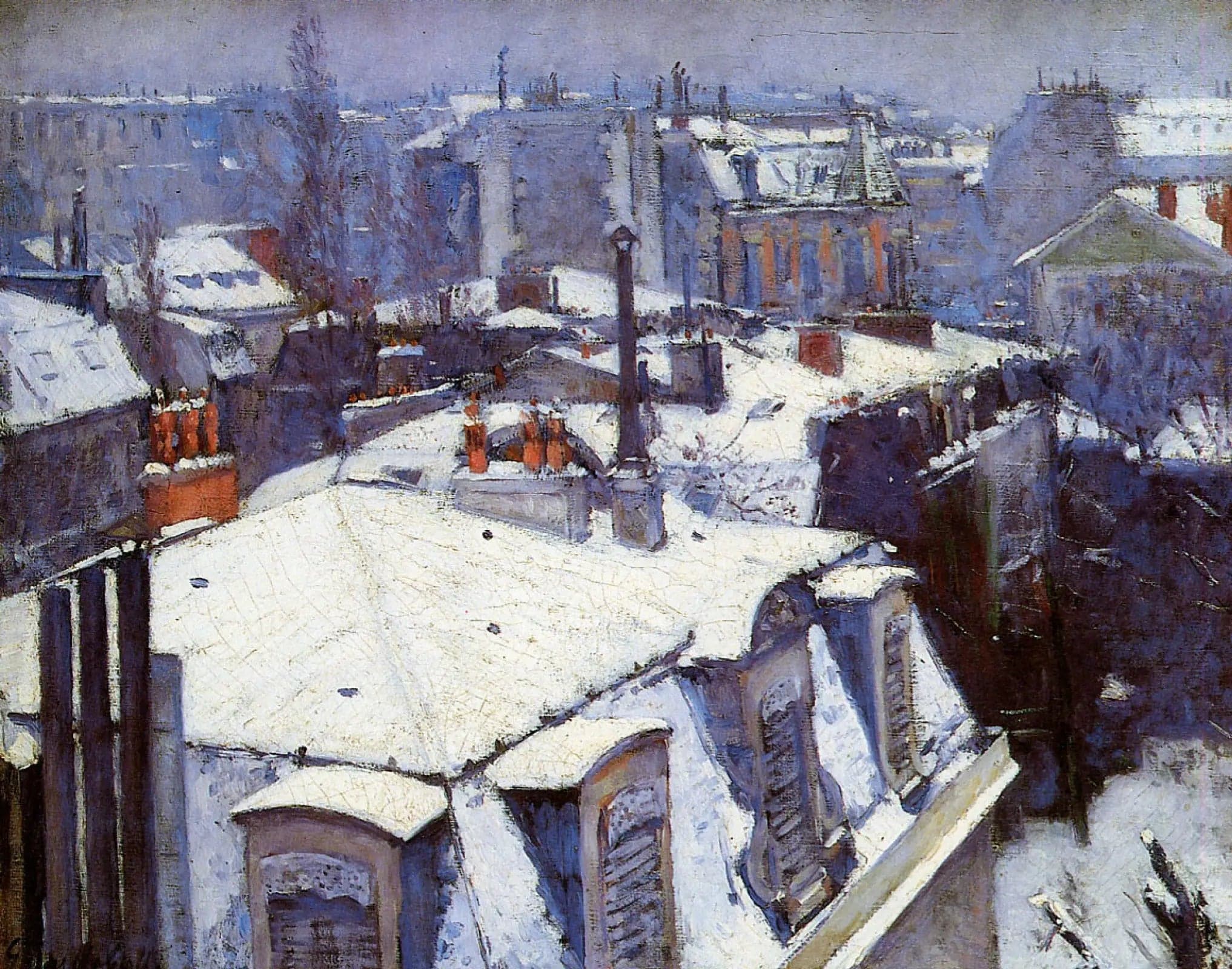 Snowy Roofs