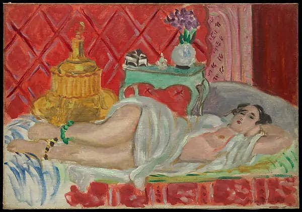 Odalisque, red harmony