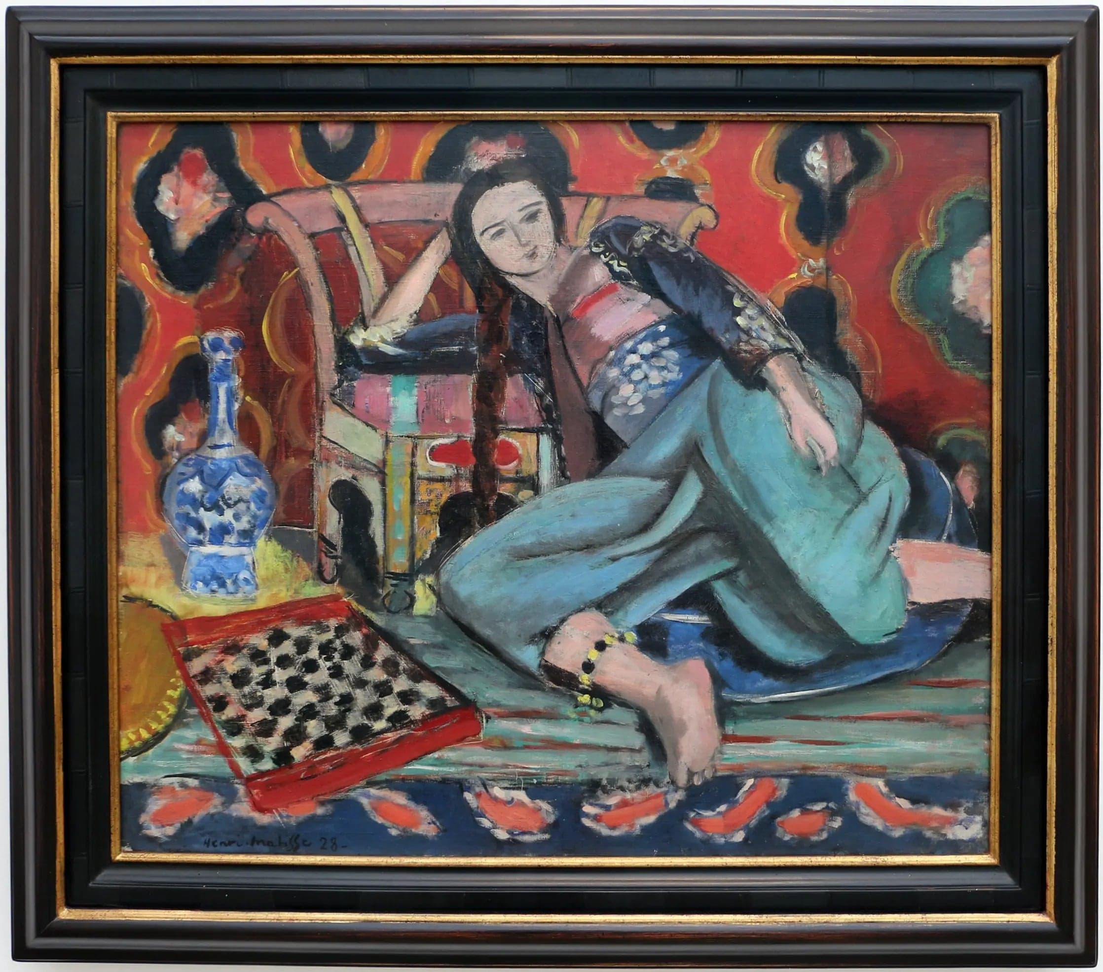 Odalisque in Armchair