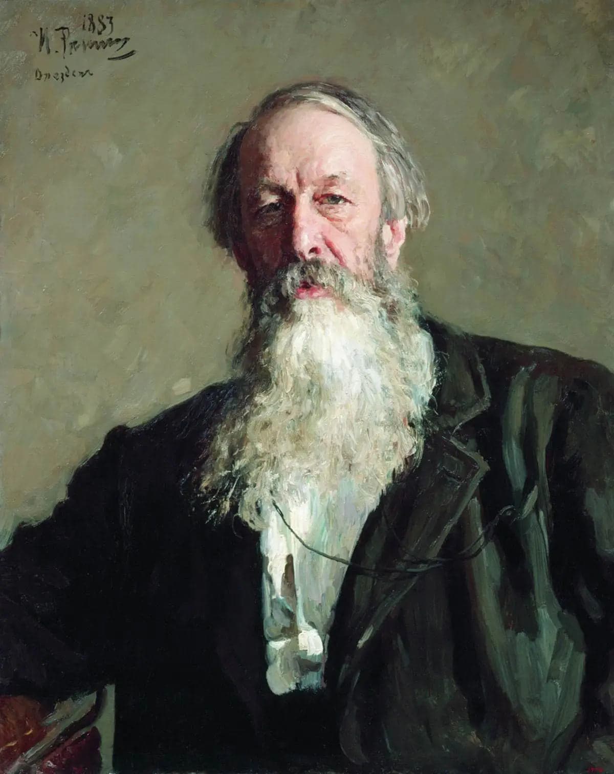 Portrait of Vladimir Stasov