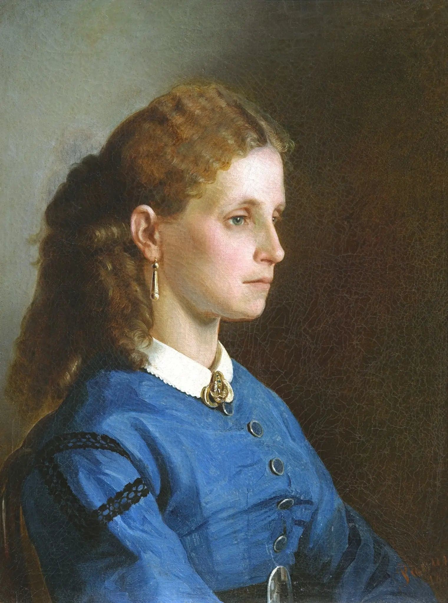 Portrait of Yanitskaya