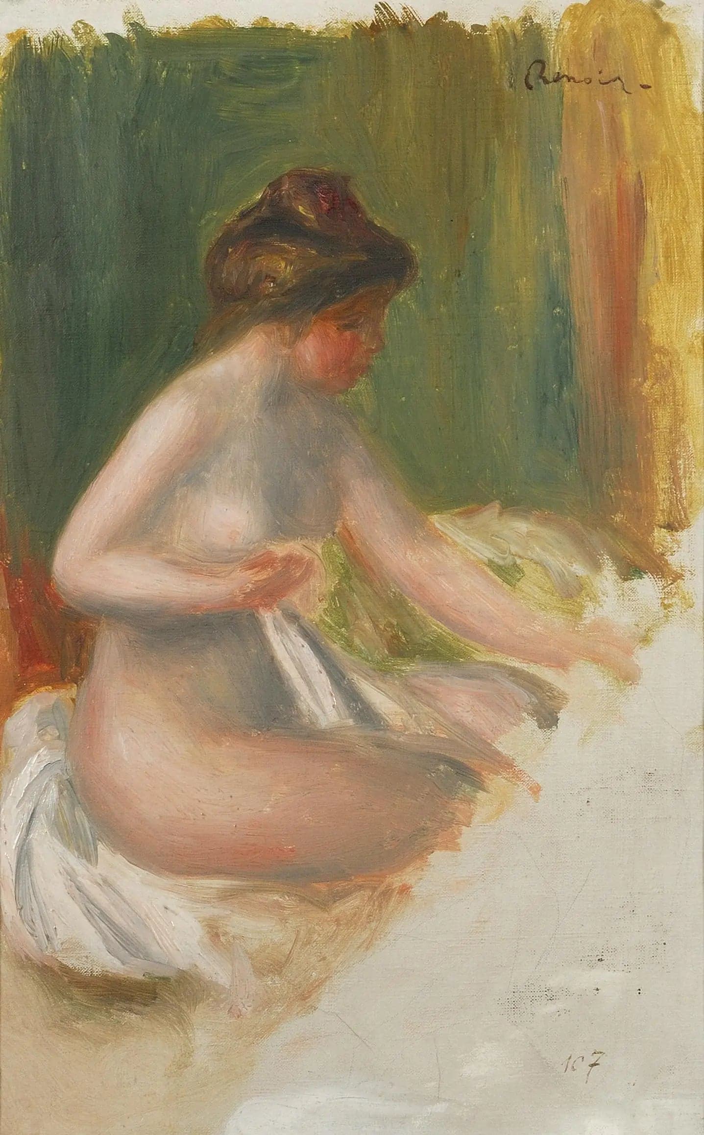 Sitting Nude - Pierre