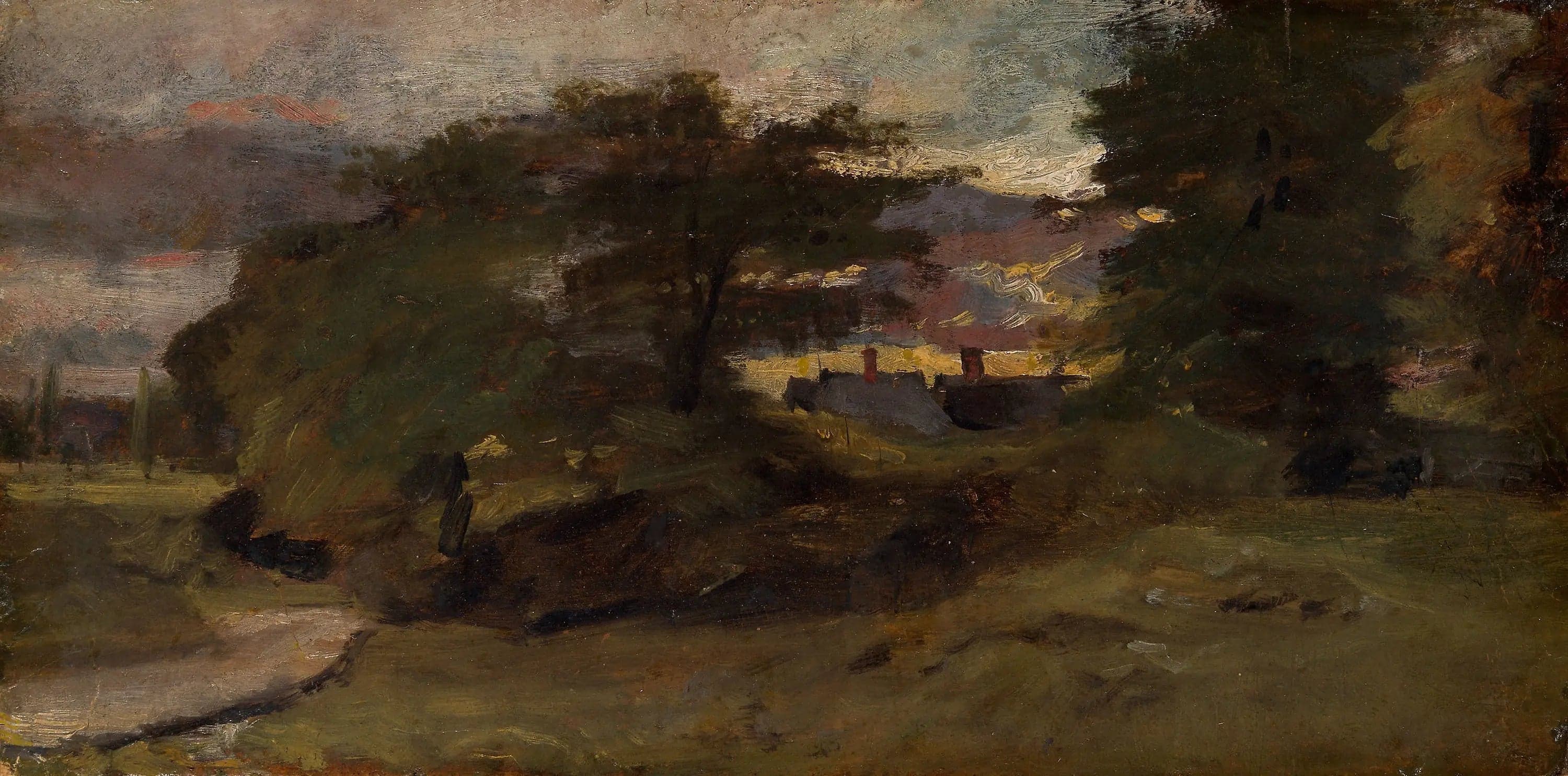 Landscape with Chalets