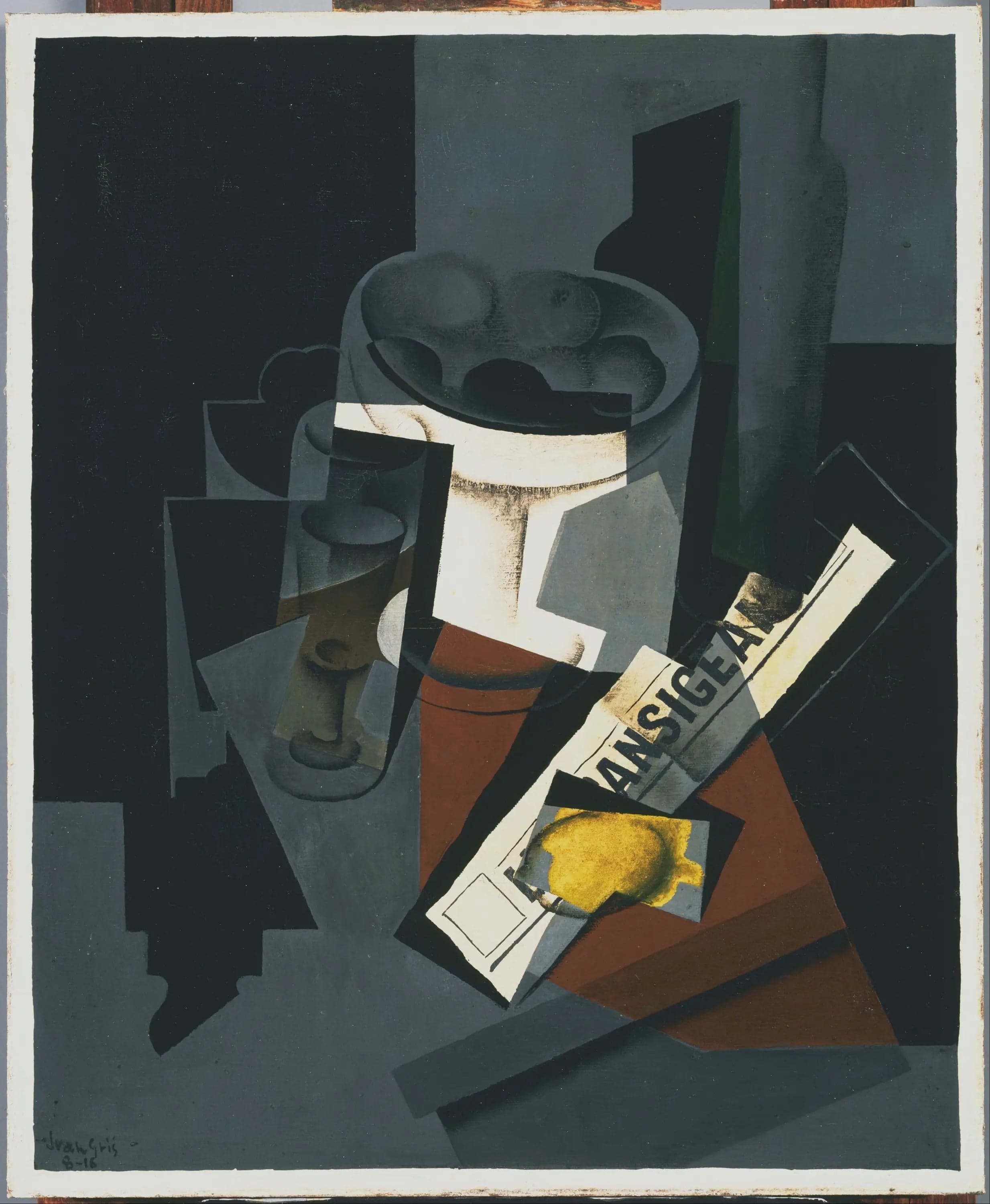 Still Life with Newspaper